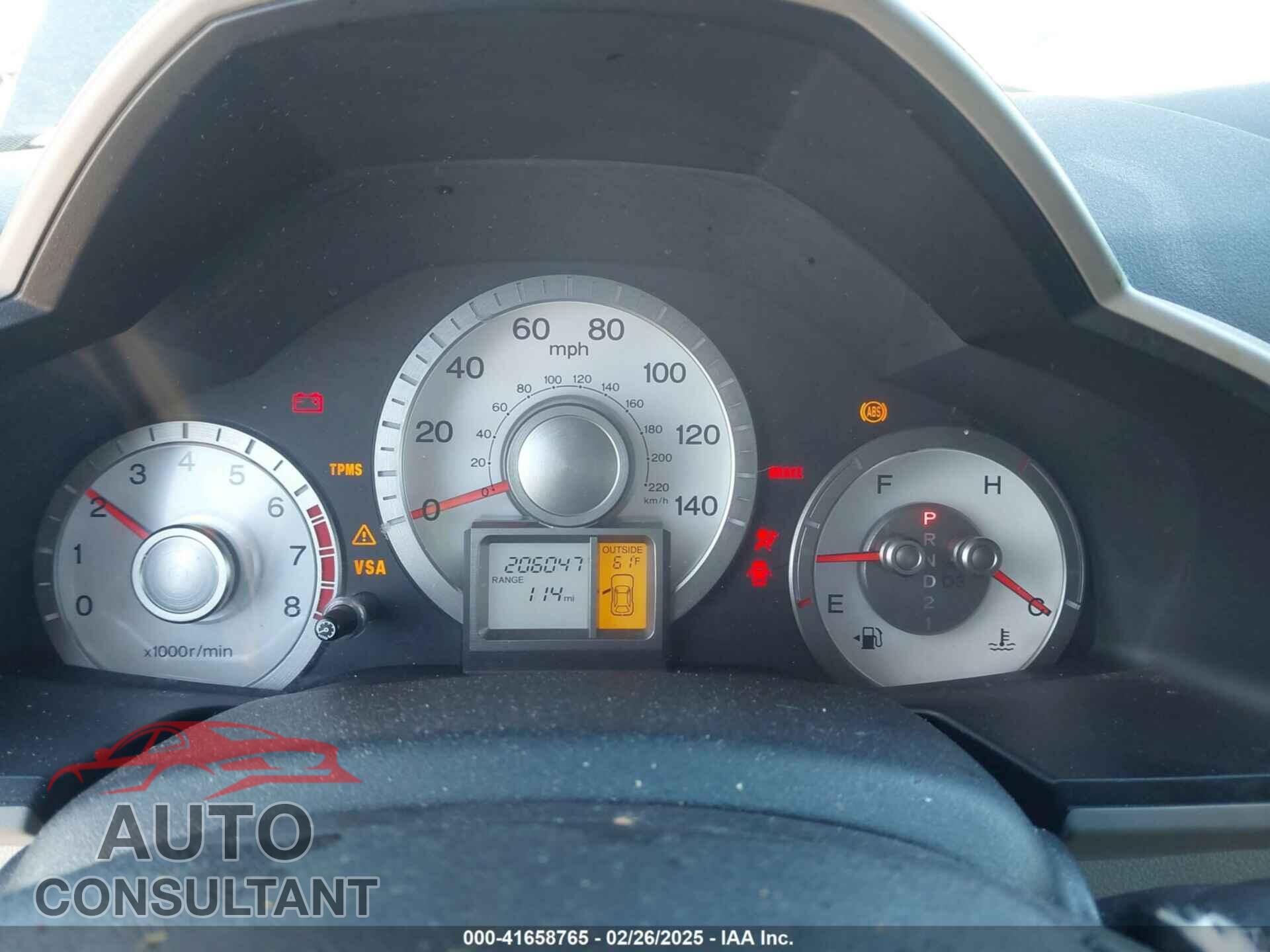 HONDA PILOT 2010 - 5FNYF3H53AB015789