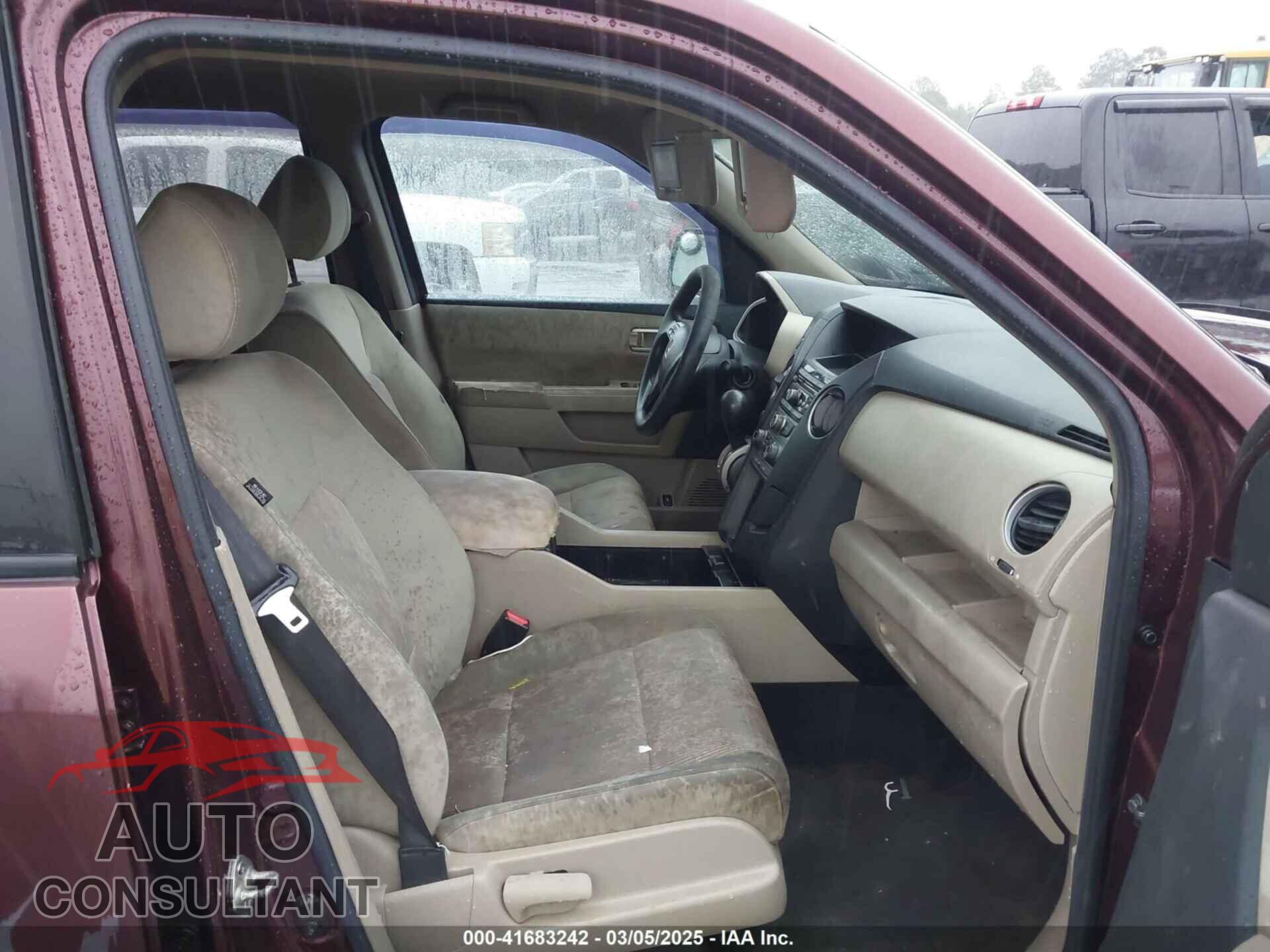 HONDA PILOT 2012 - 5FNYF4H40CB049737