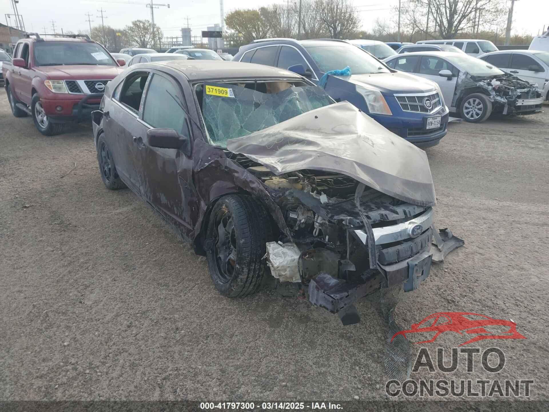 FORD FUSION 2011 - 3FAHP0HA5BR160573