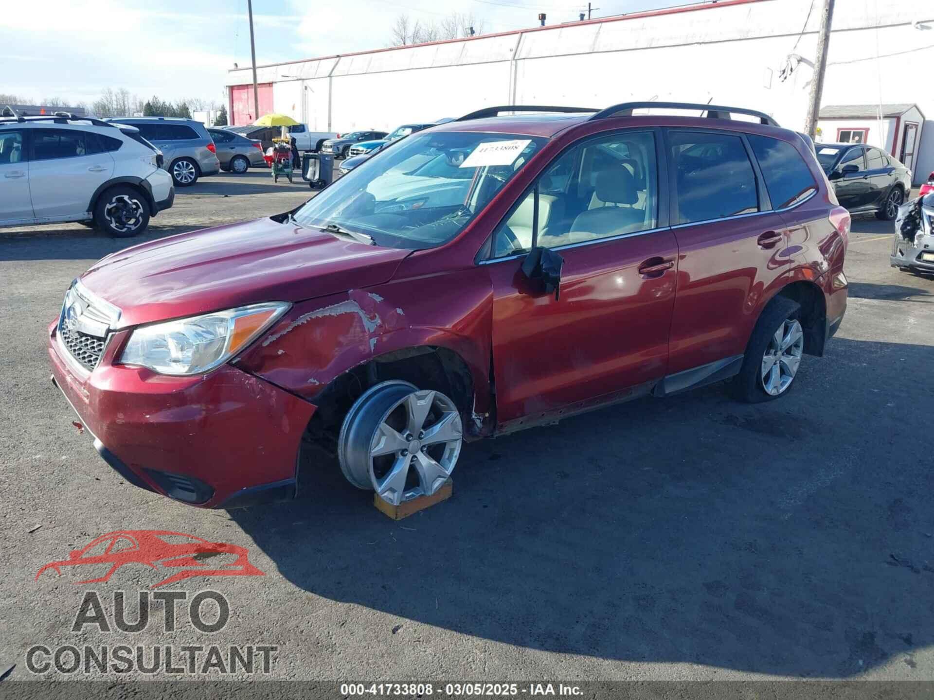 SUBARU FORESTER 2015 - JF2SJAHC2FH519721