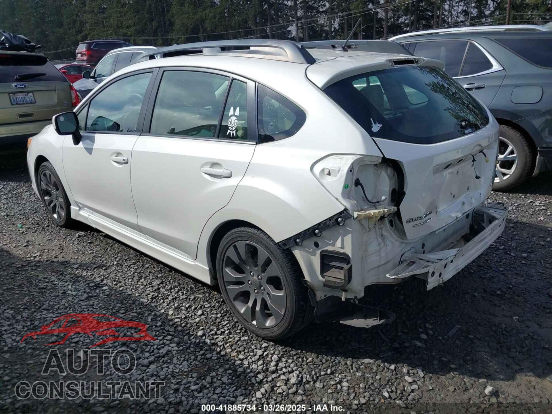 SUBARU IMPREZA 2012 - JF1GPAS60CH237732