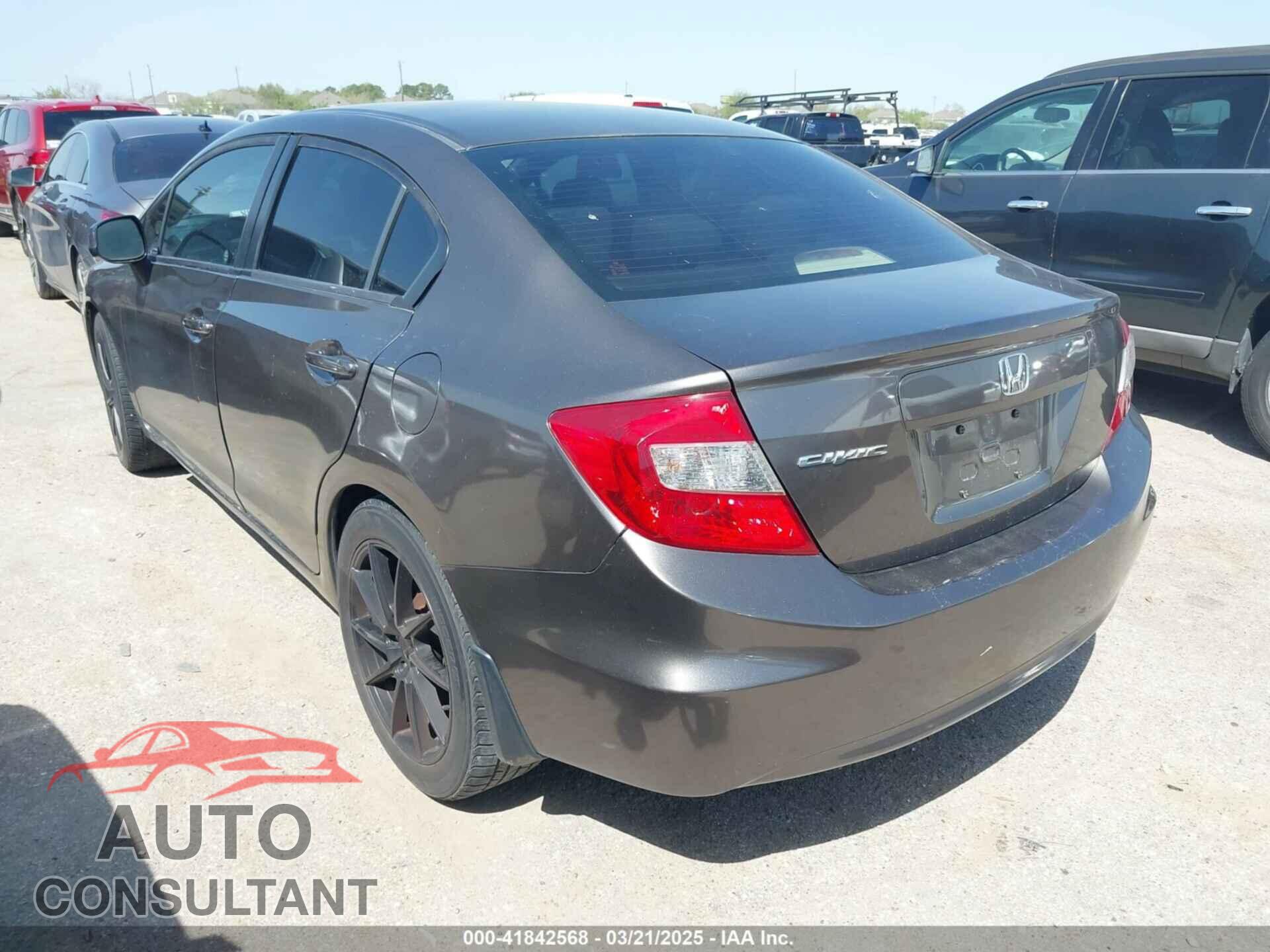 HONDA CIVIC 2012 - JHMFB2F53CS005414