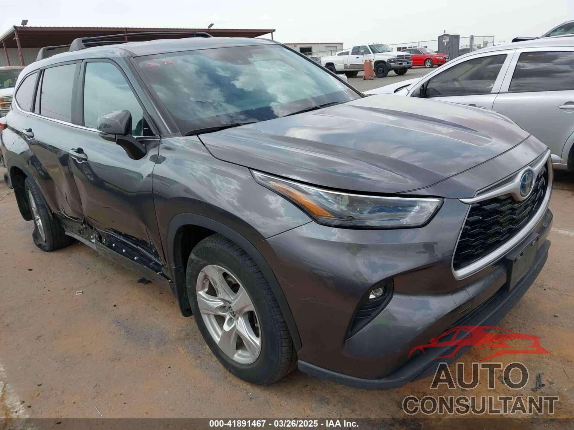 TOYOTA HIGHLANDER 2023 - 5TDBBRCH2PS108846