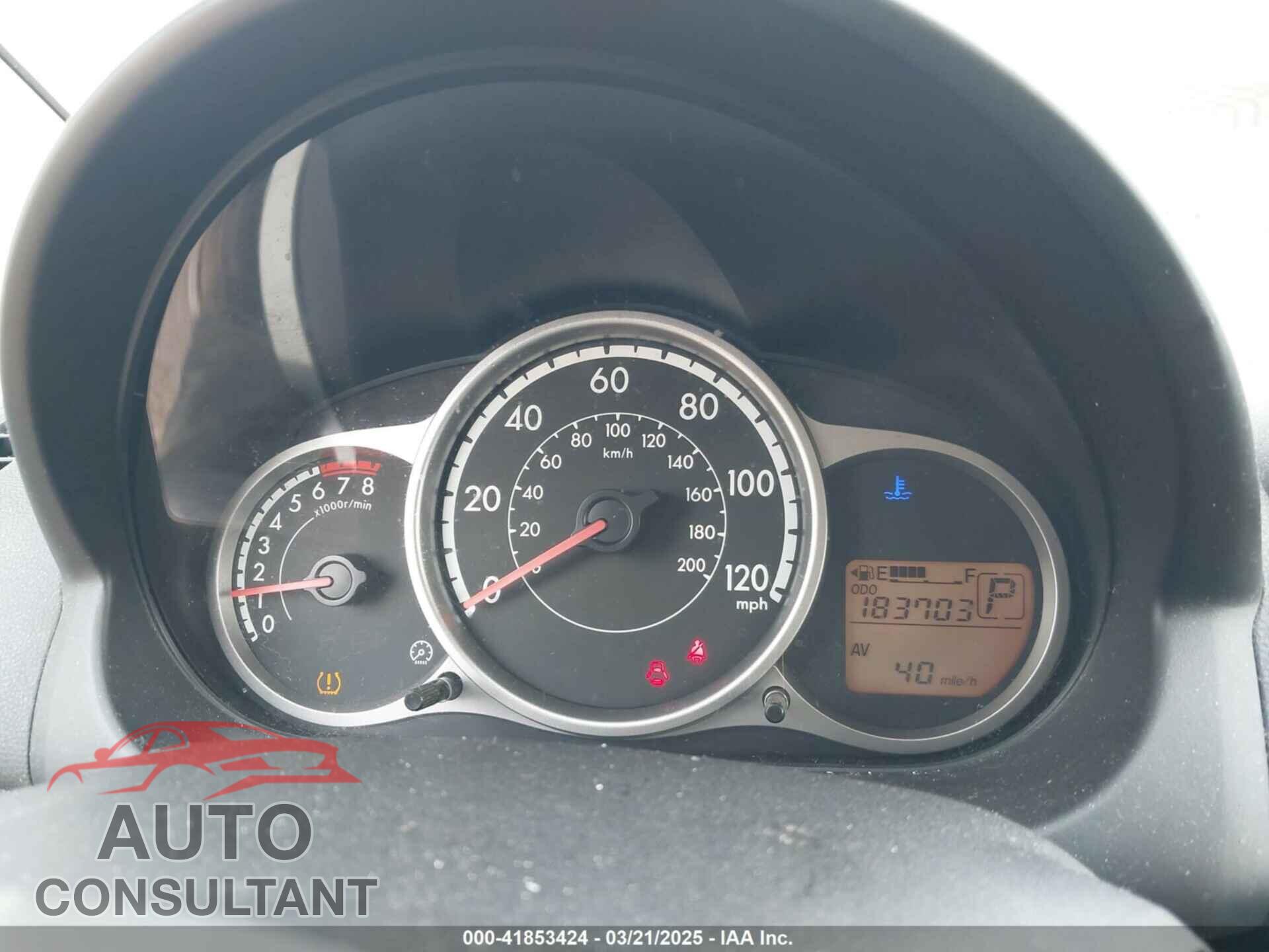 MAZDA MAZDA2 2012 - JM1DE1LY2C0142624