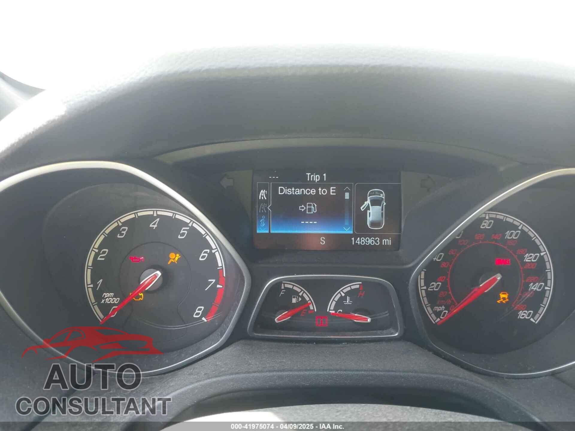 FORD FOCUS ST 2014 - 1FADP3L92EL346037