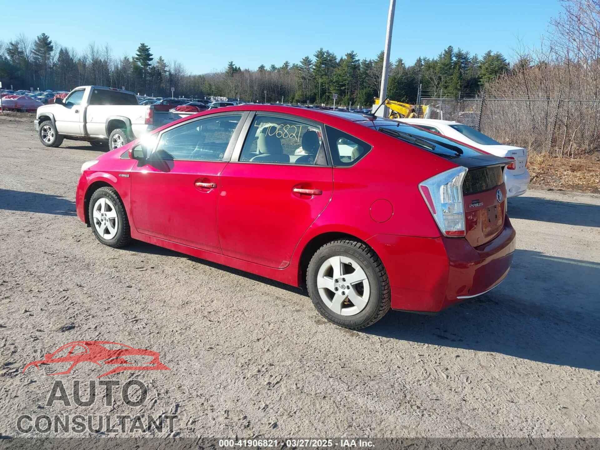 TOYOTA PRIUS 2010 - JTDKN3DU8A0033371