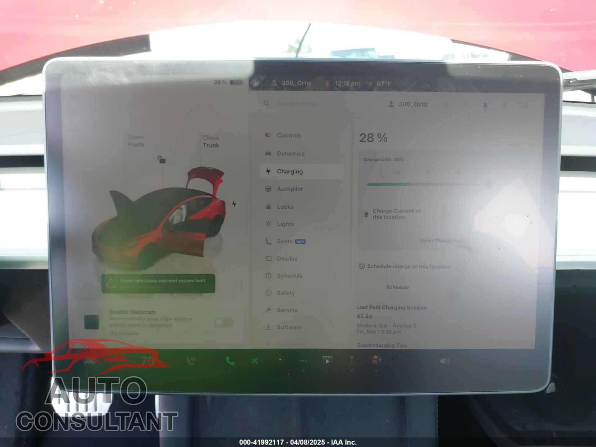 TESLA MODEL 3 2023 - 5YJ3E1EC4PF382746