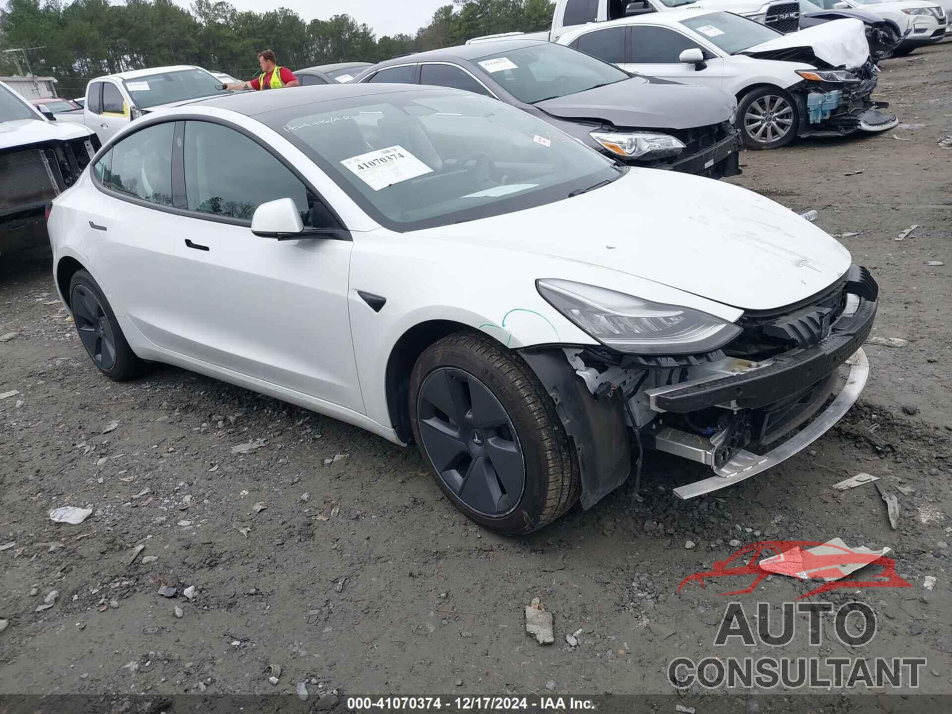 TESLA MODEL 3 2021 - 5YJ3E1EA9MF859956