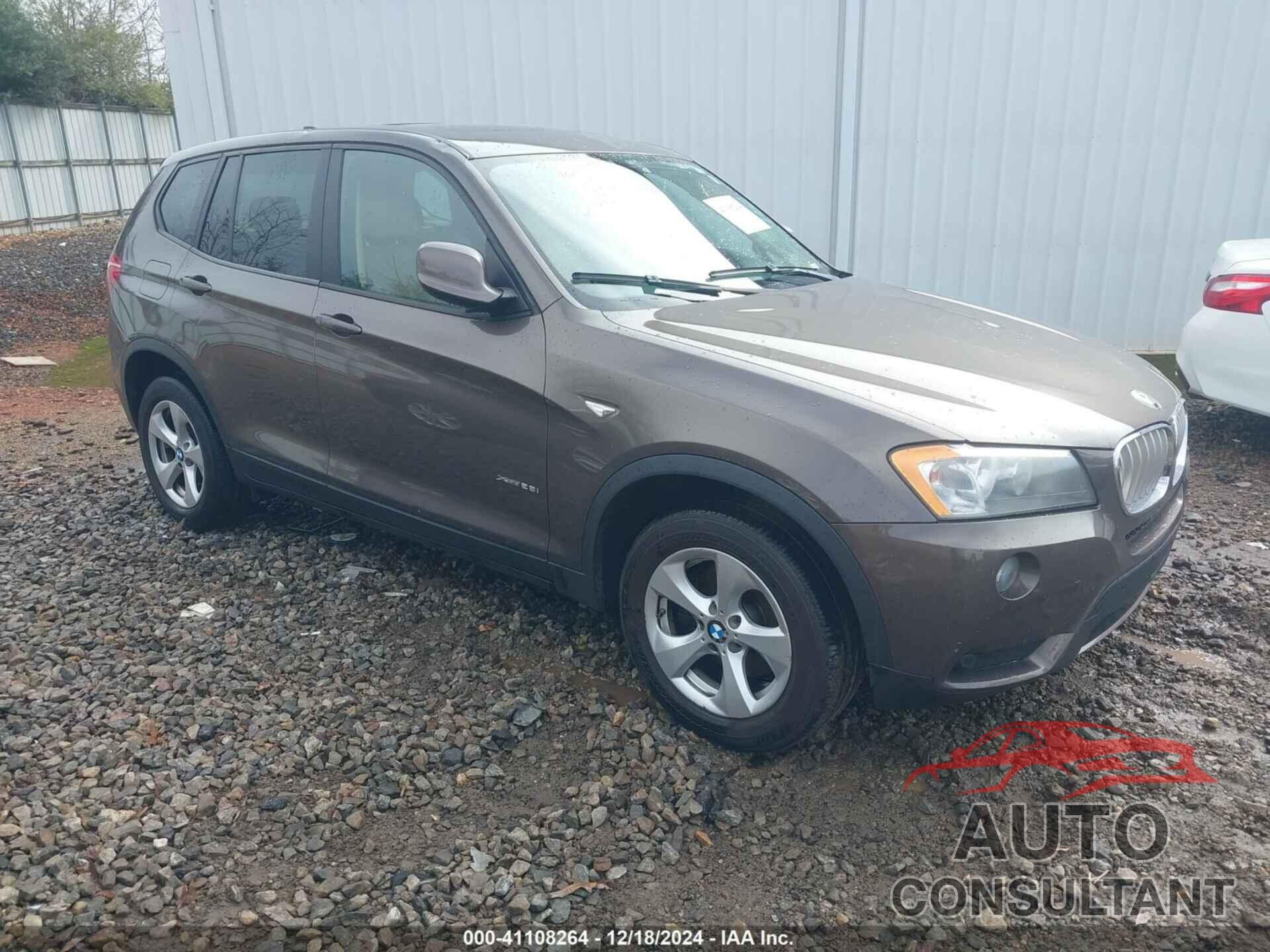 BMW X3 2011 - 5UXWX5C58BL712346