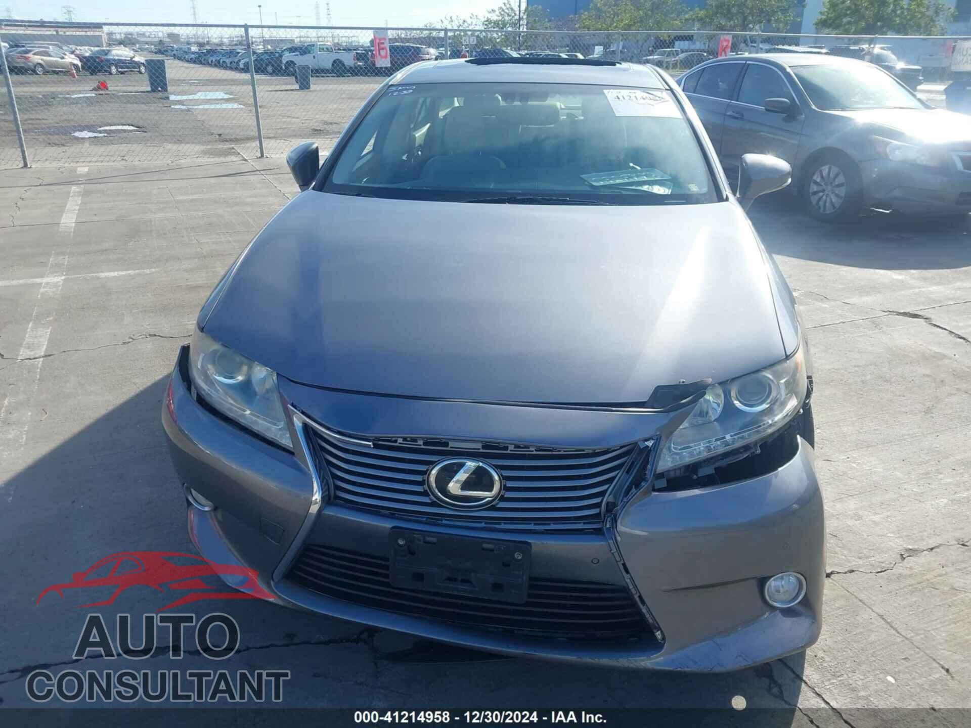 LEXUS ES 350 2013 - JTHBK1GG4D2012365