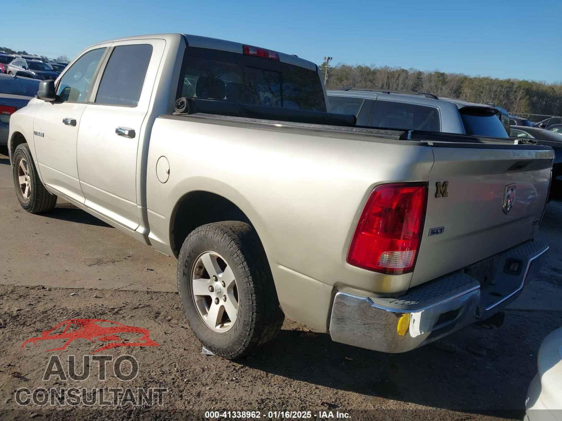 DODGE RAM 1500 2010 - 1D7RB1CP7AS184820