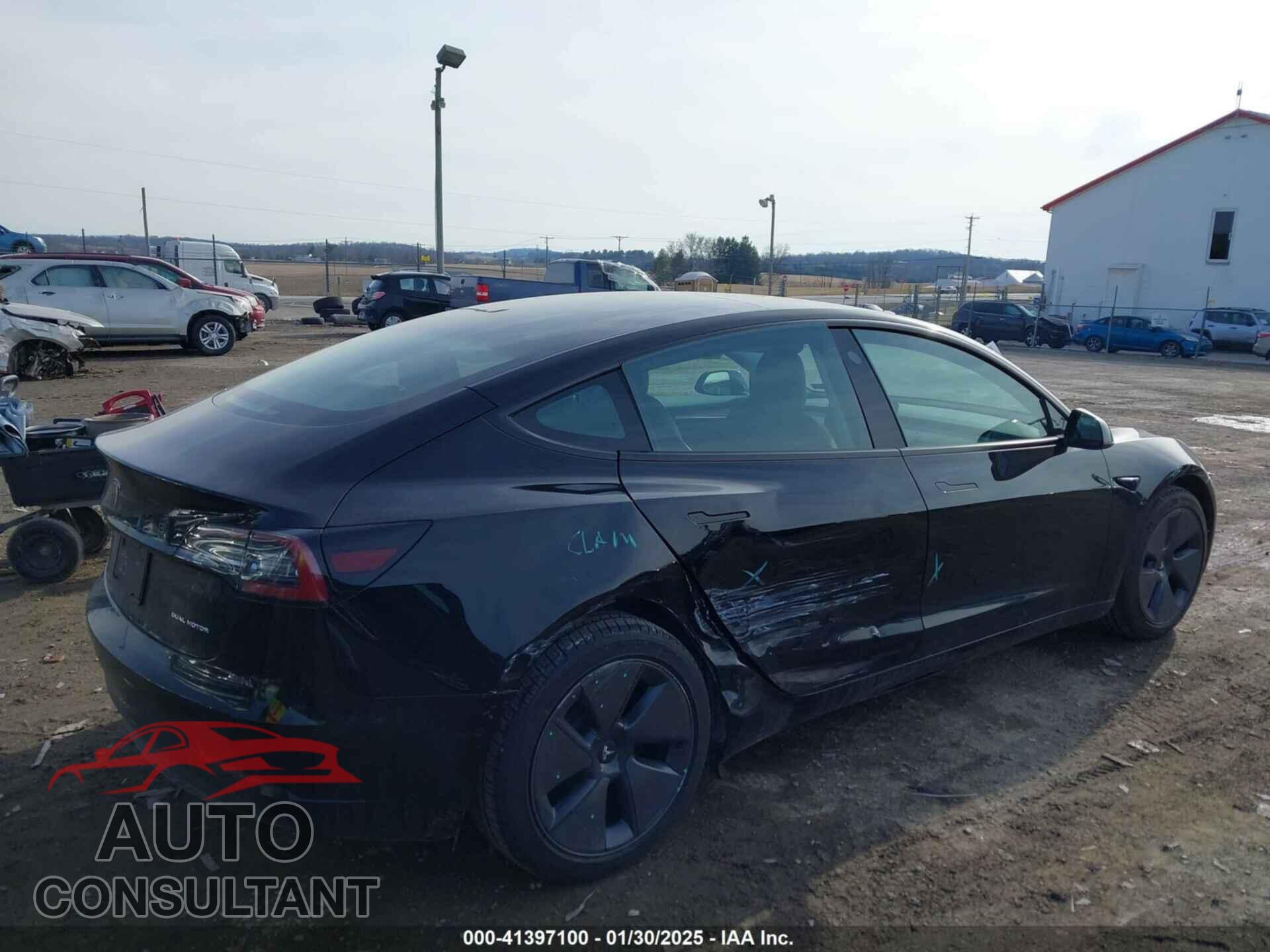 TESLA MODEL 3 2022 - 5YJ3E1EB0NF327733