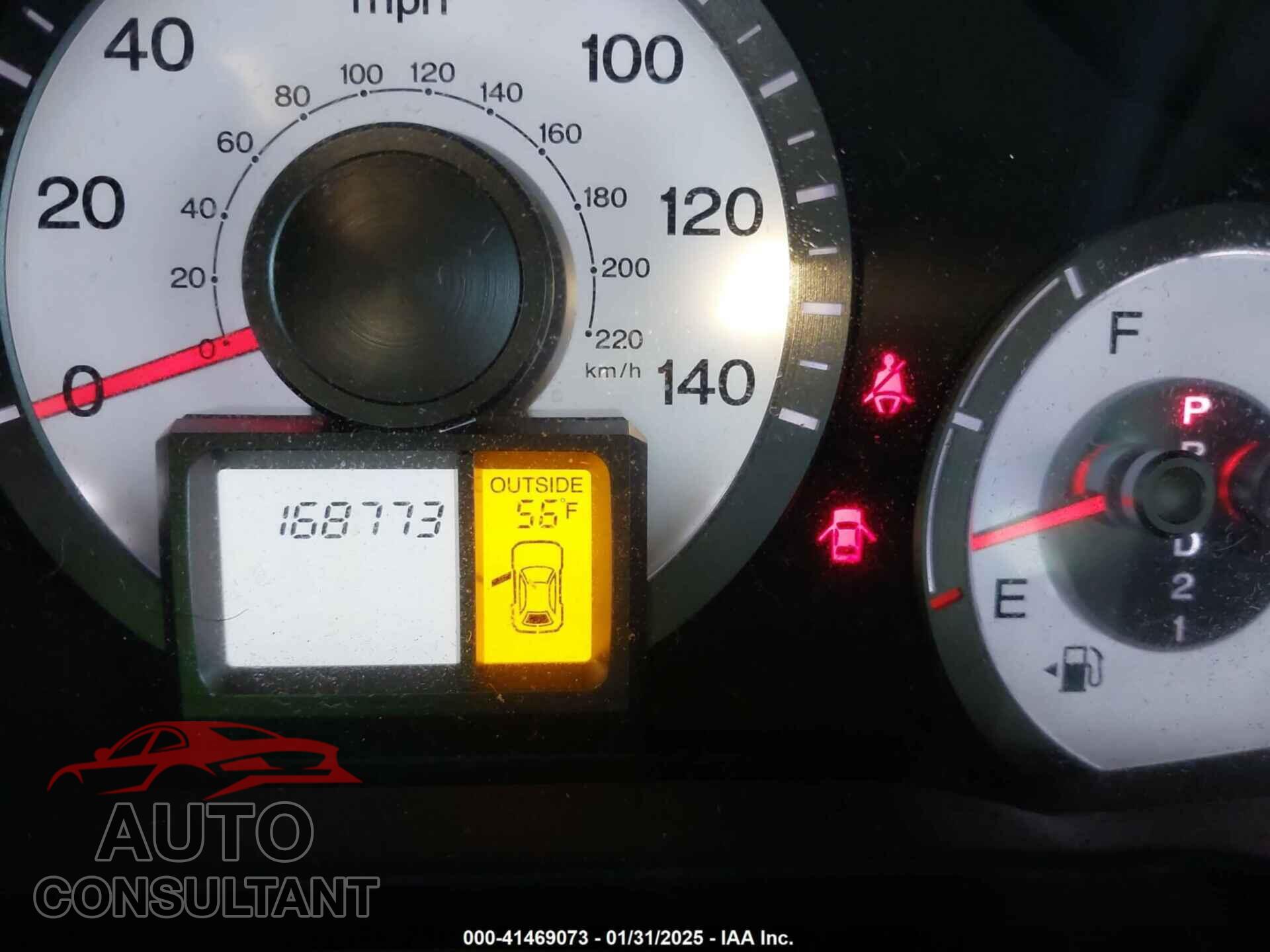 HONDA PILOT 2010 - 5FNYF3H48AB006898