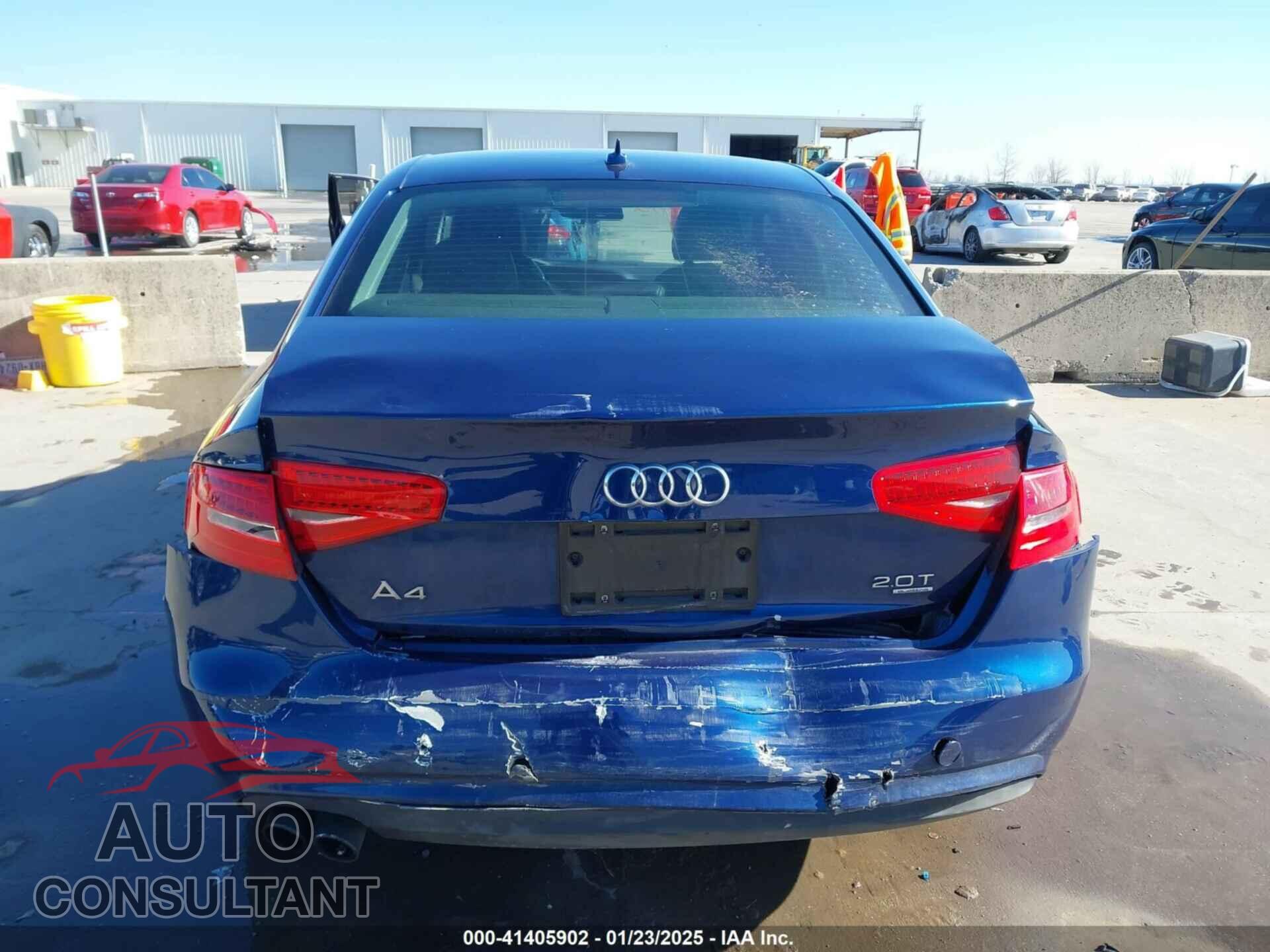 AUDI A4 2013 - WAUBFAFLXDA174542