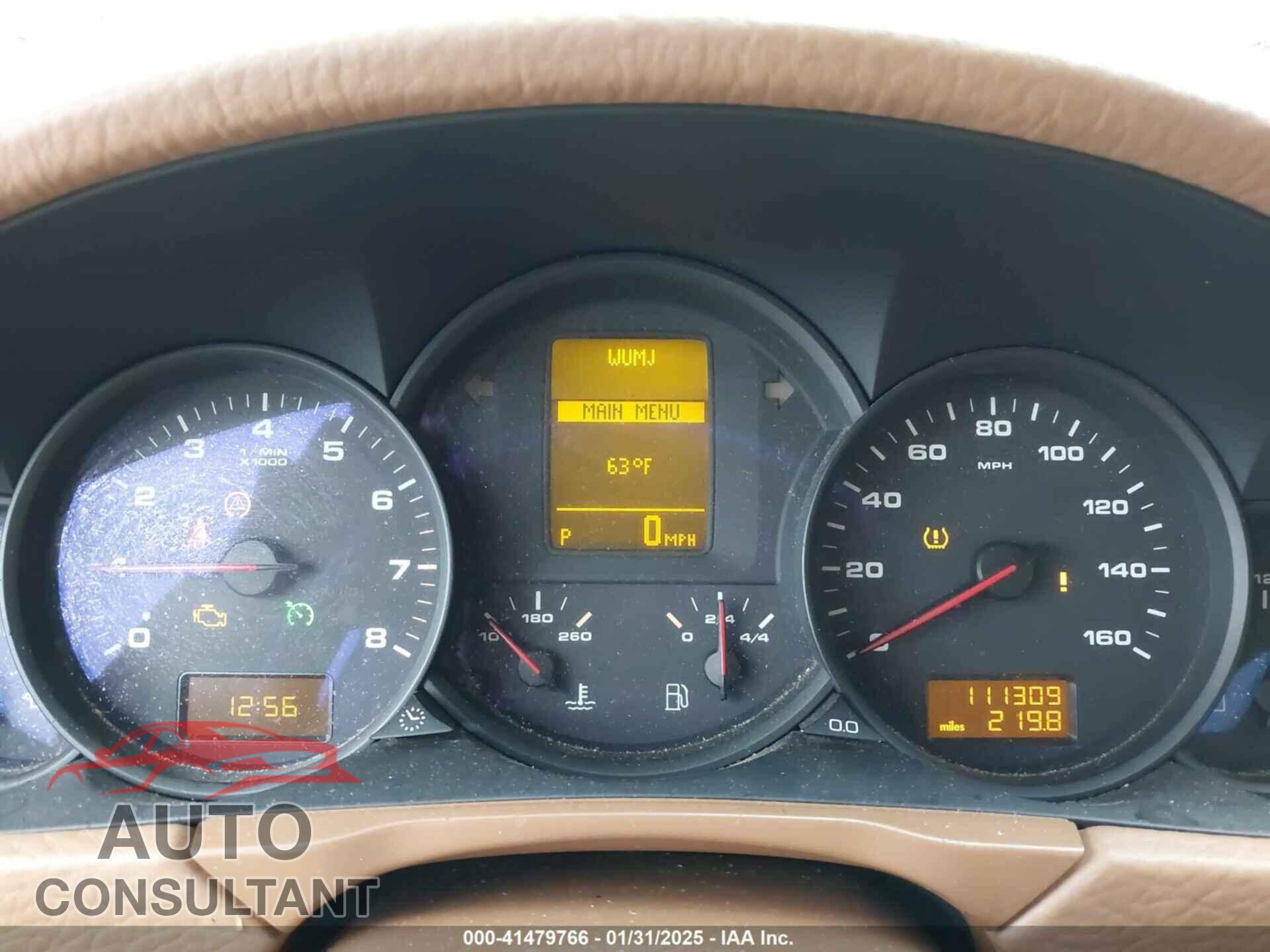PORSCHE CAYENNE 2009 - WP1AA29P29LA01433