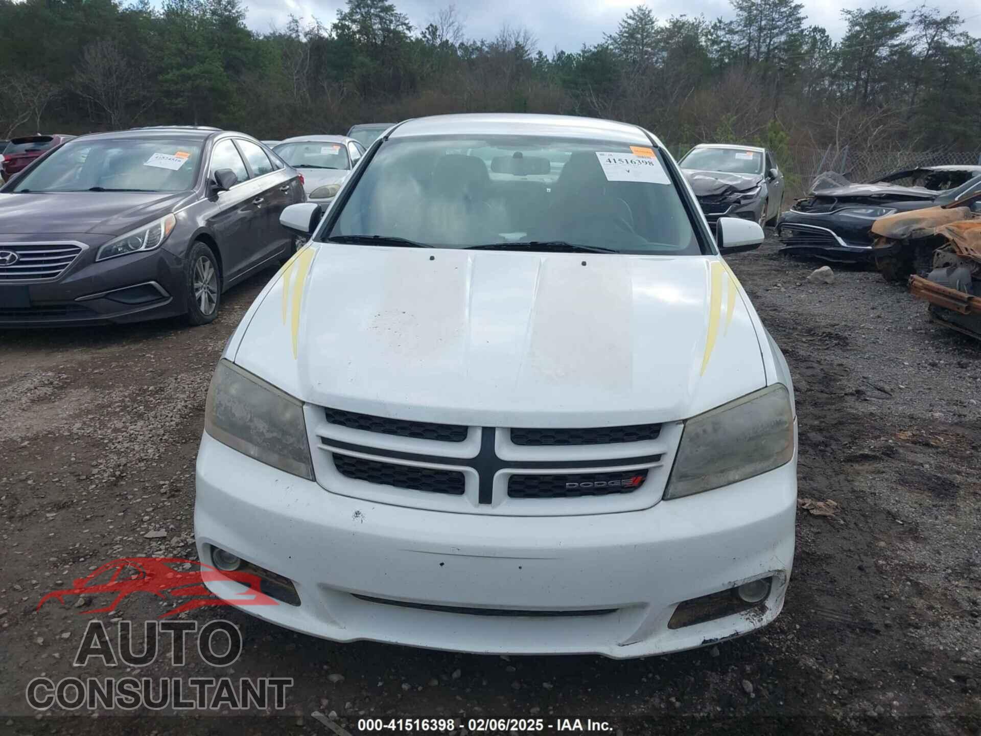DODGE AVENGER 2013 - 1C3CDZCG1DN730740