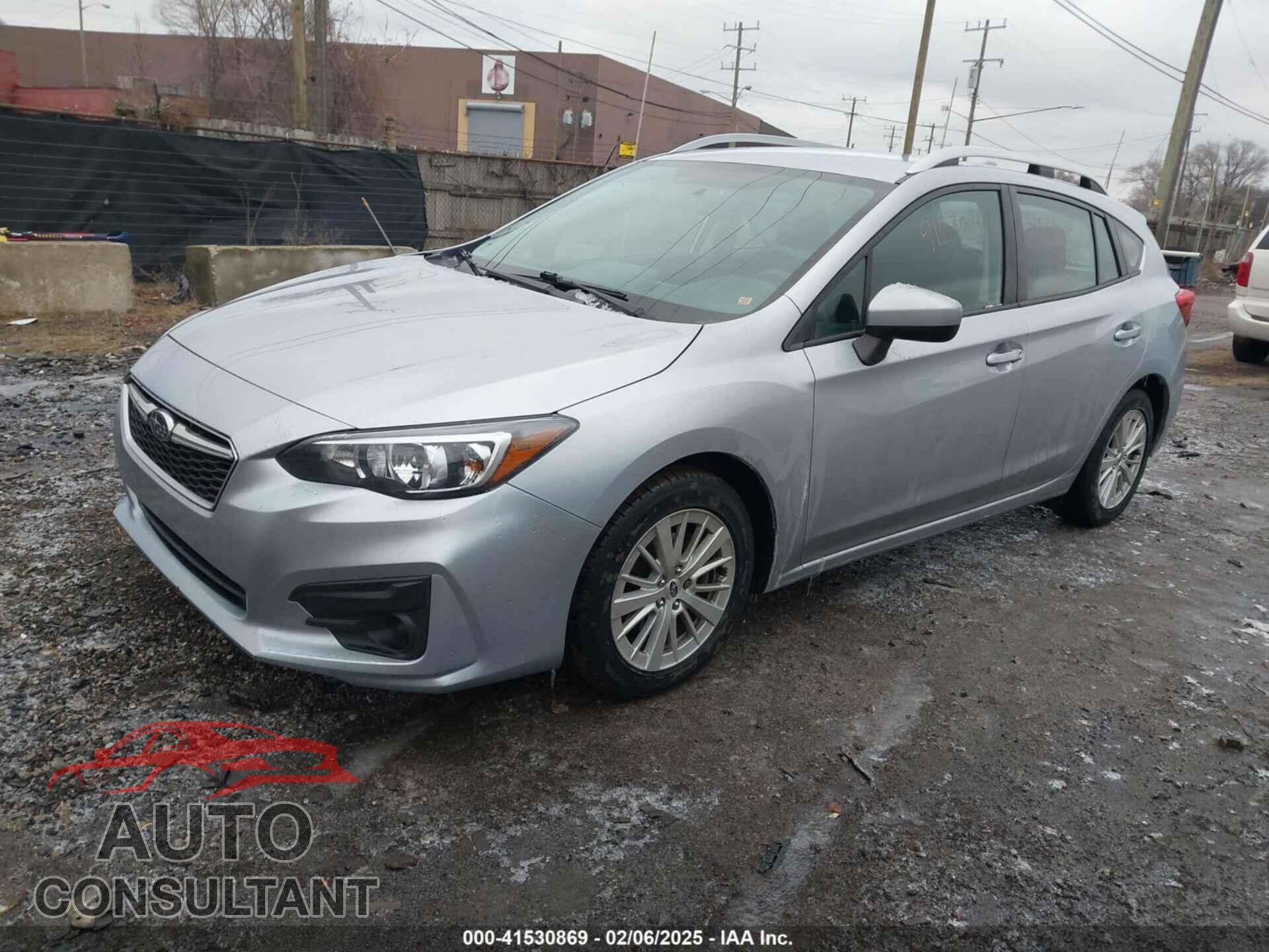 SUBARU IMPREZA 2018 - 4S3GTAB61J3734031