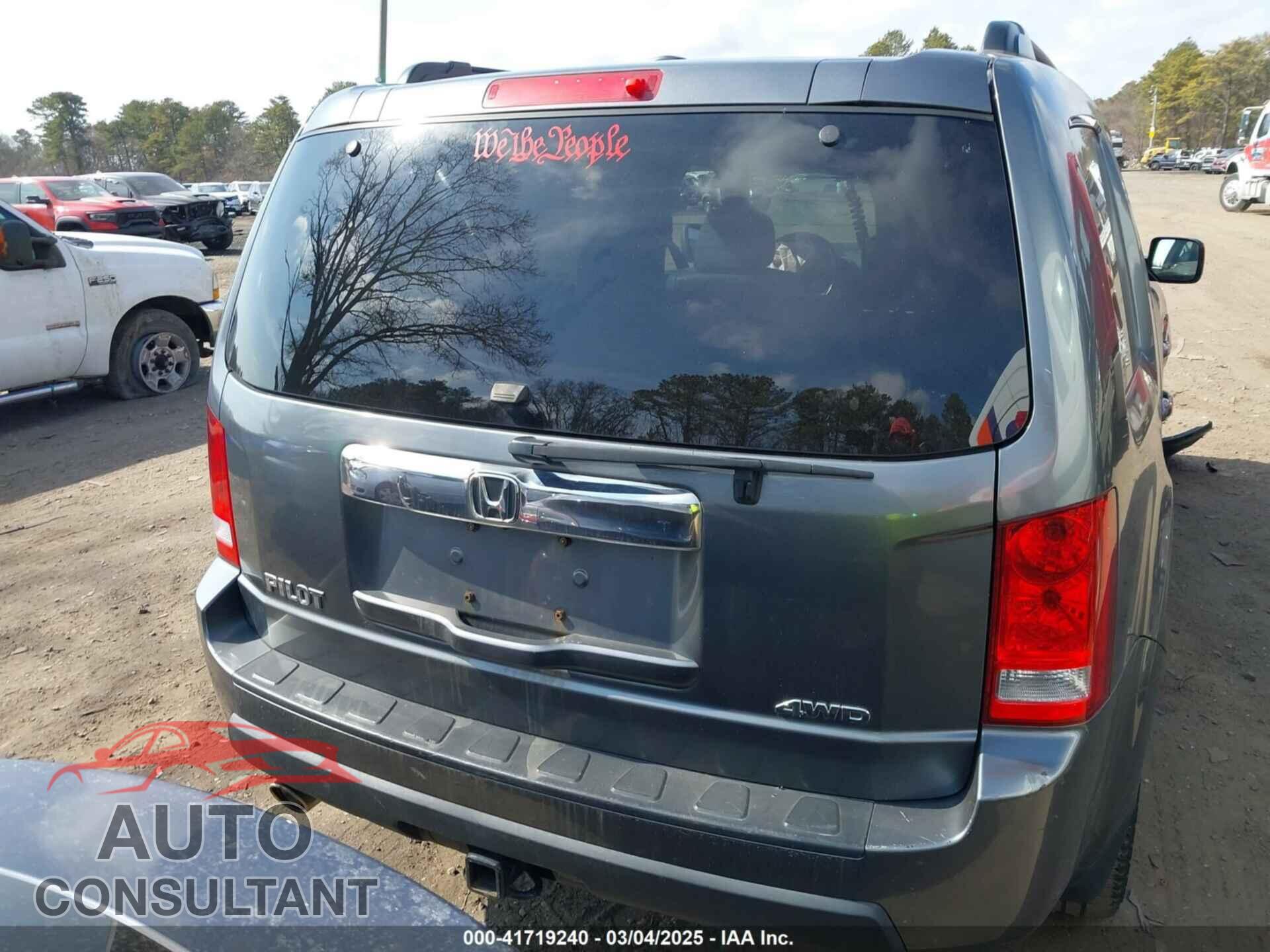 HONDA PILOT 2011 - 5FNYF4H55BB078657