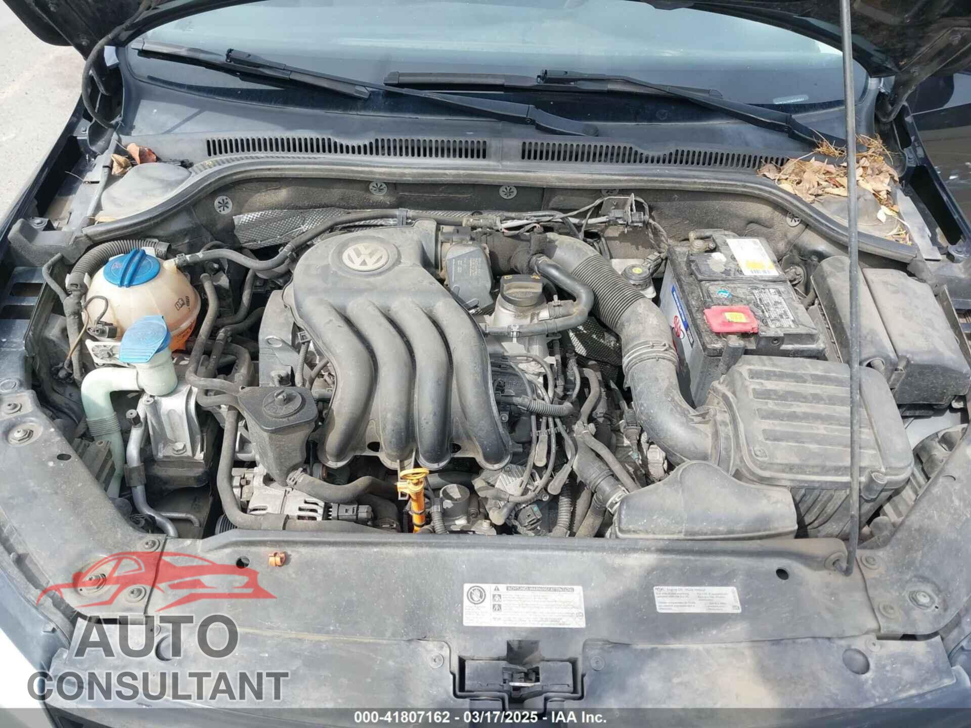 VOLKSWAGEN JETTA 2012 - 3VW2K7AJ3CM354547
