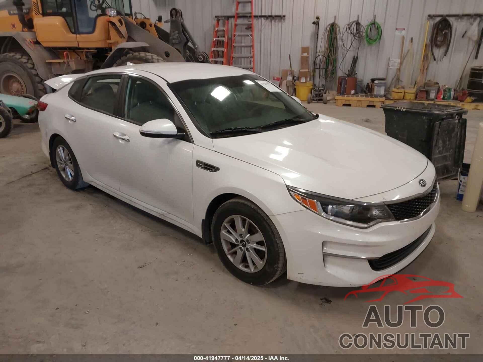KIA OPTIMA 2016 - KNAGT4L35G5098424