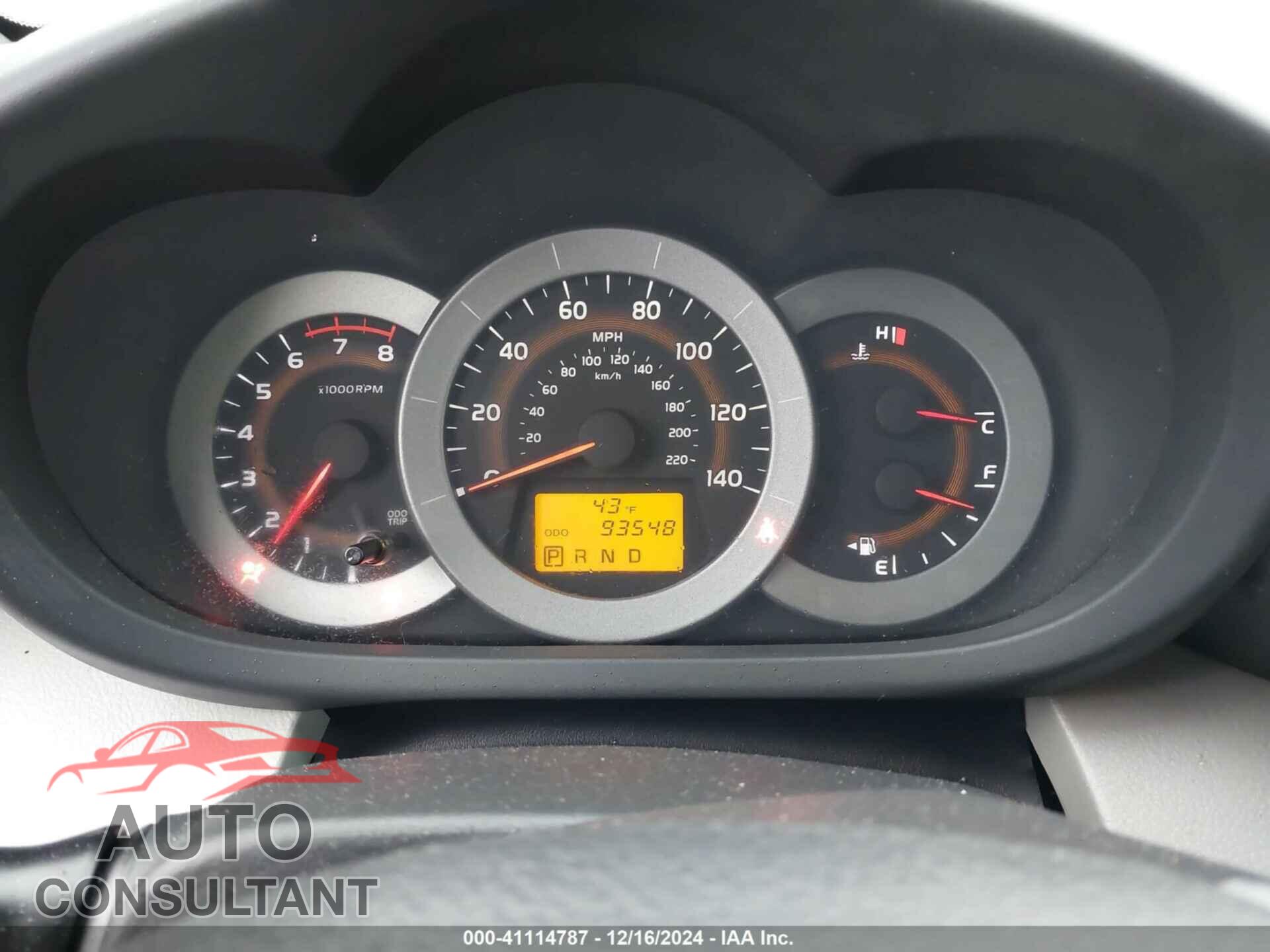 TOYOTA RAV4 2009 - 2T3BF33V39W008313