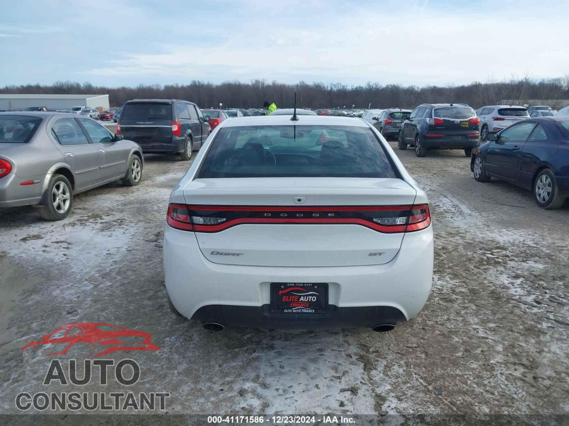 DODGE DART 2016 - 1C3CDFEB3GD593245