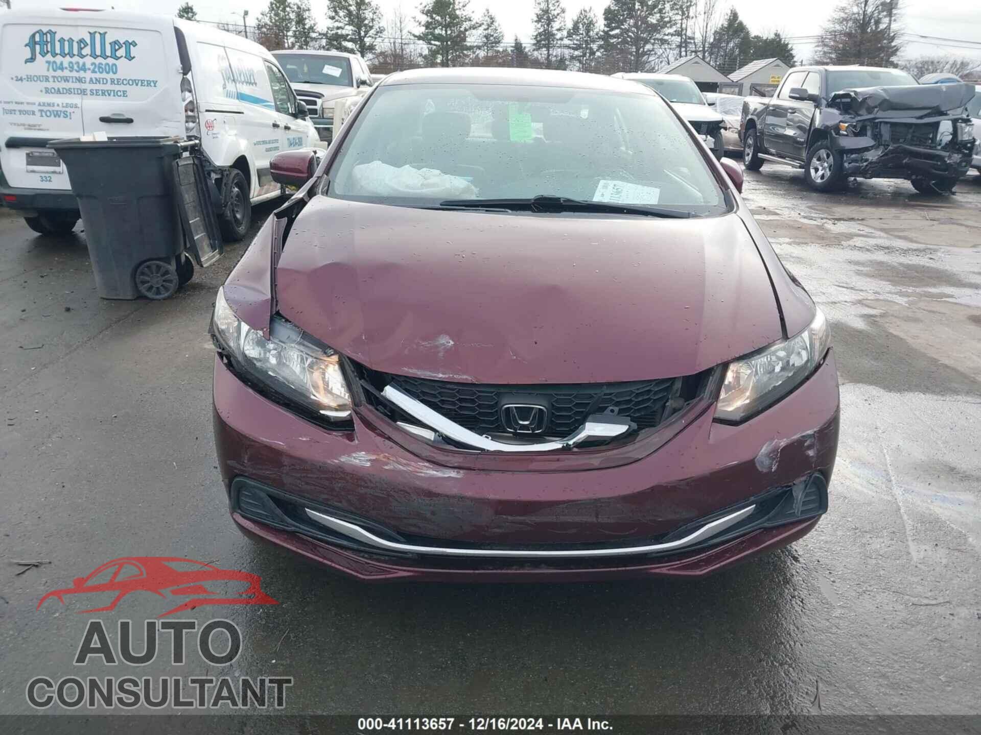 HONDA CIVIC 2015 - 19XFB2F55FE252670