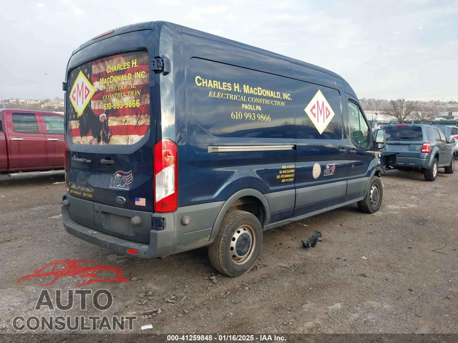 FORD TRANSIT-250 2016 - 1FTYR2CM8GKB16905