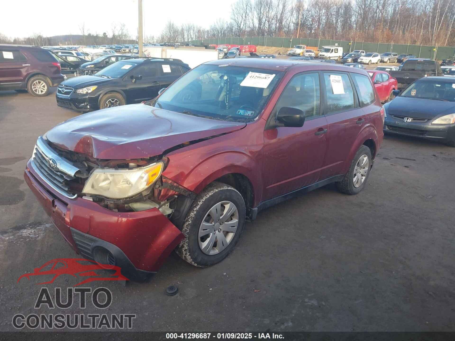 SUBARU FORESTER 2009 - JF2SH61639H781202