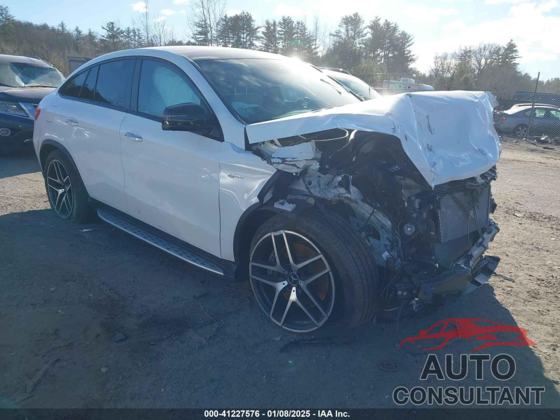 MERCEDES-BENZ AMG GLE 43 COUPE 2017 - 4JGED6EB0HA078089