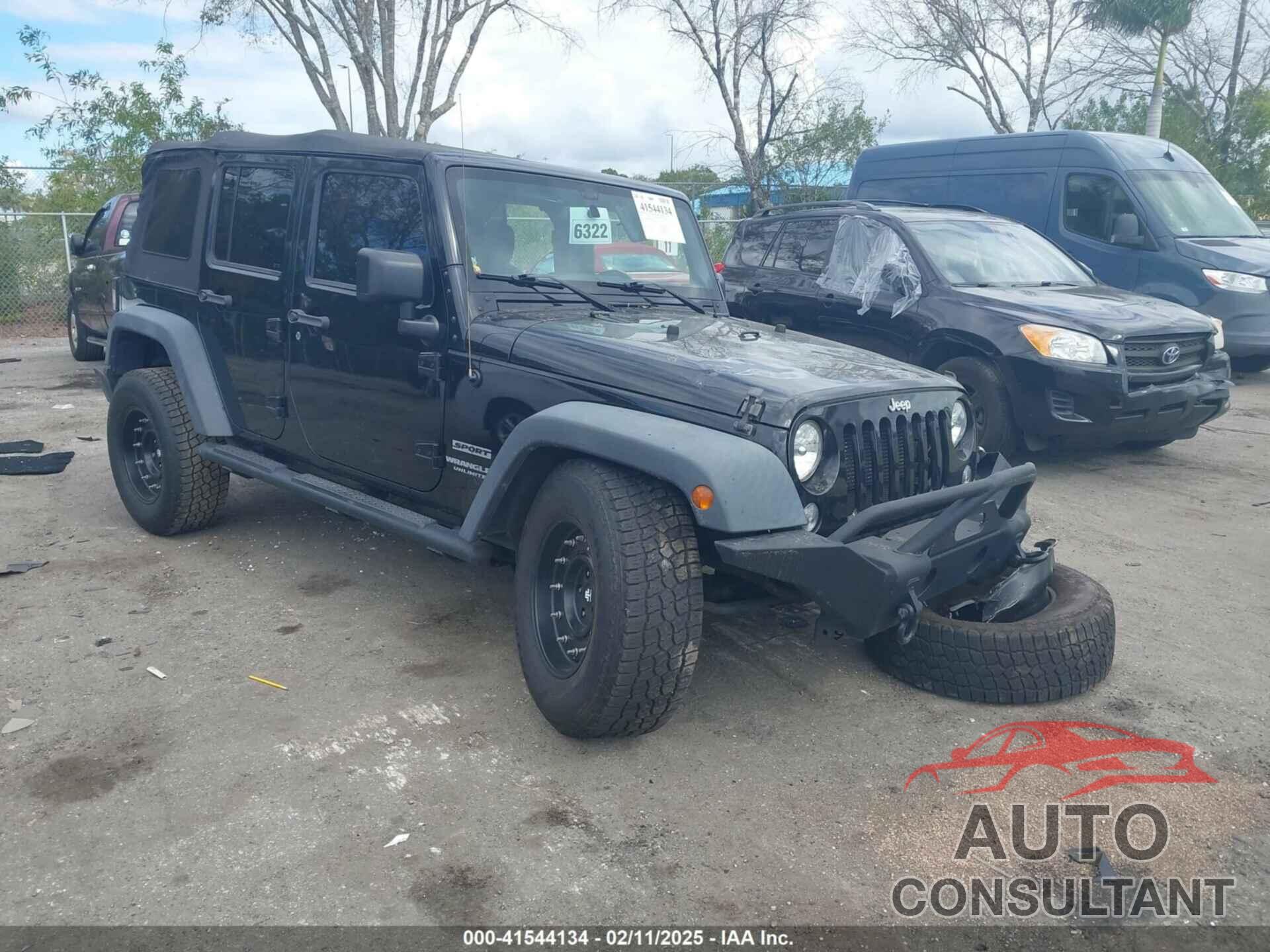 JEEP WRANGLER UNLIMITED 2015 - 1C4BJWDG8FL580668