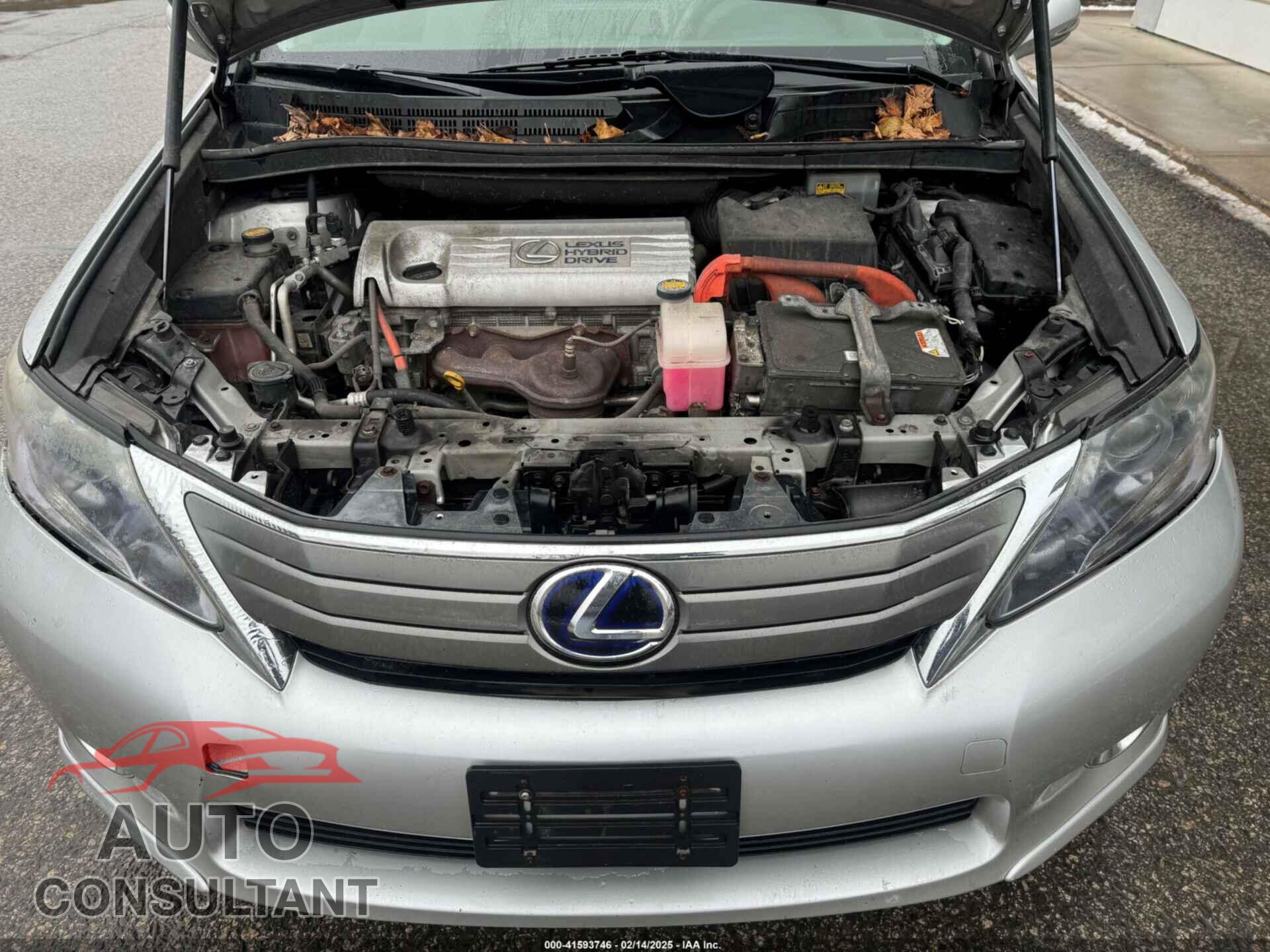 LEXUS HS 250H 2010 - JTHBB1BA3A2021136