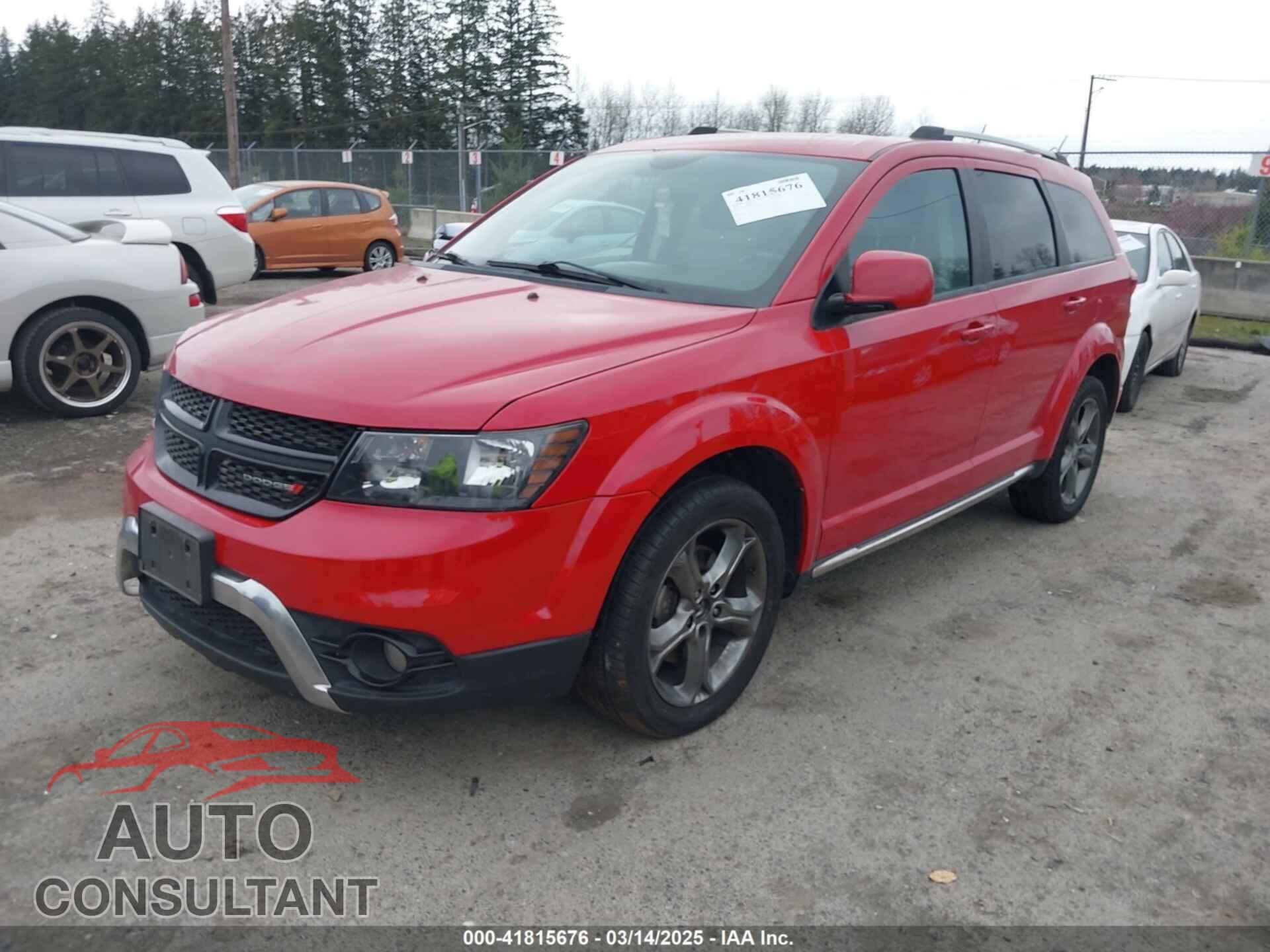 DODGE JOURNEY 2017 - 3C4PDDGG4HT517717