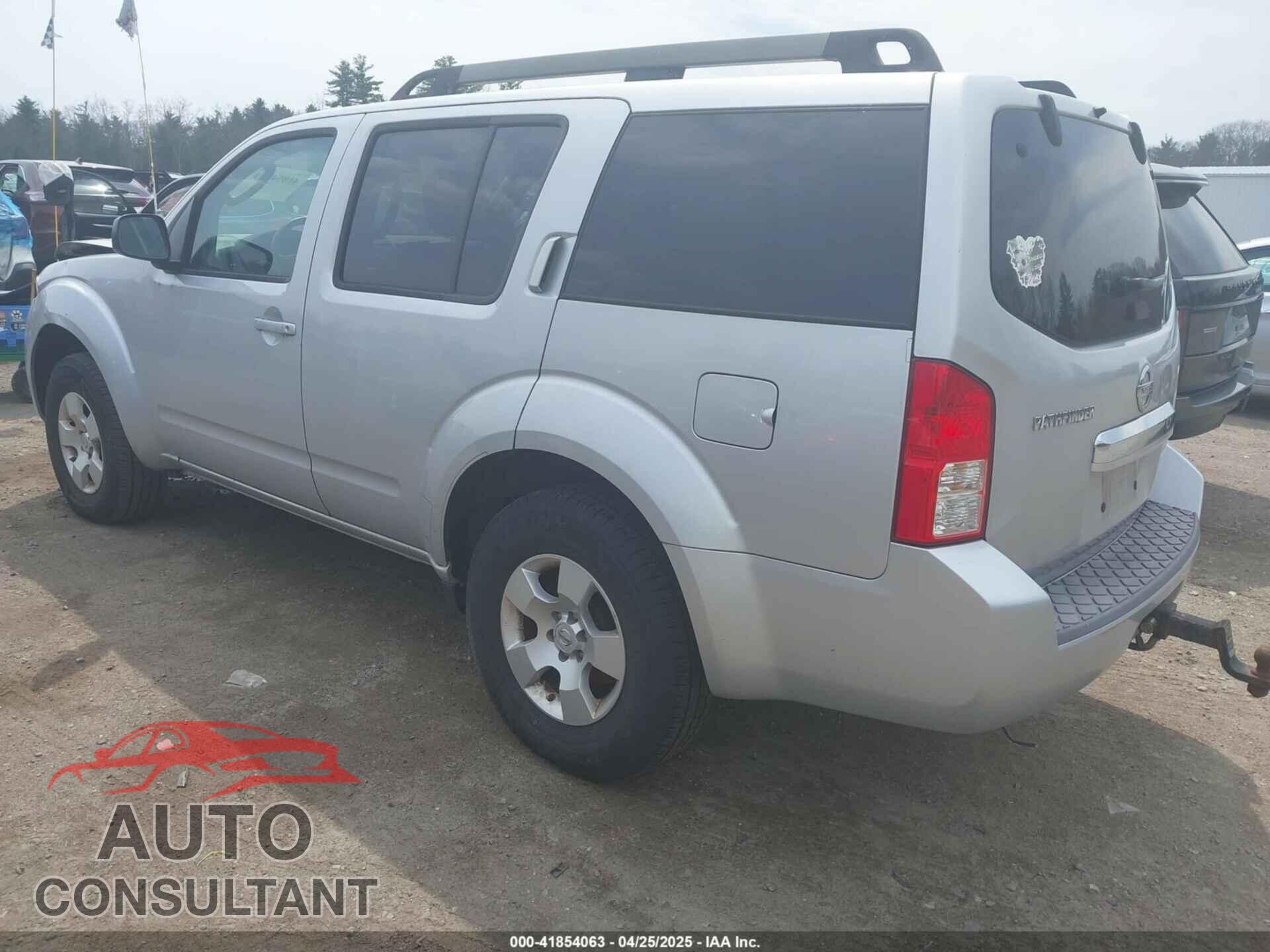 NISSAN PATHFINDER 2011 - 5N1AR1NB7BC626734