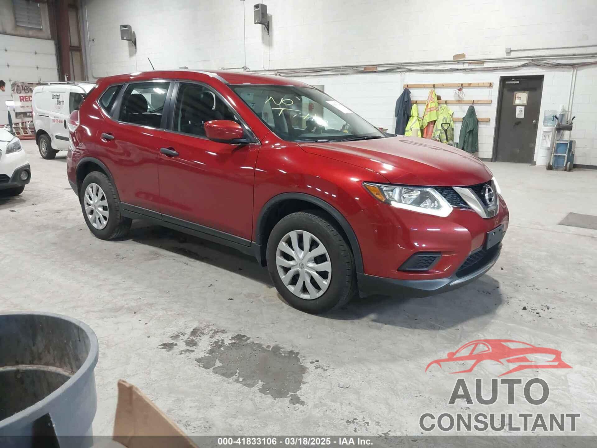 NISSAN ROGUE 2016 - KNMAT2MV5GP622687