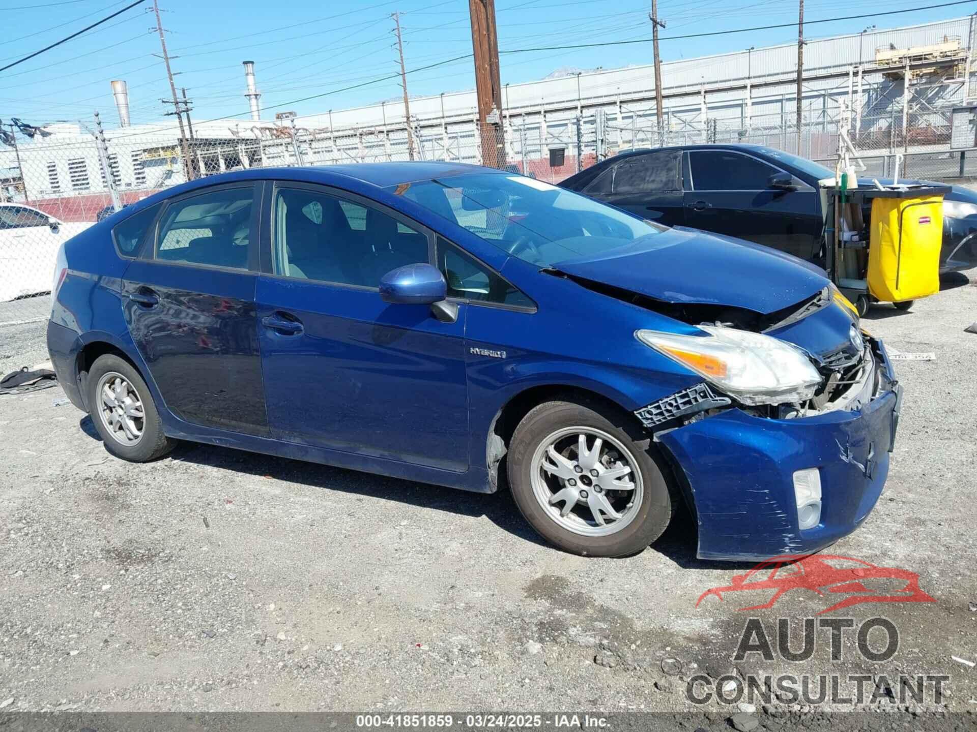 TOYOTA PRIUS 2011 - JTDKN3DU8B0259962