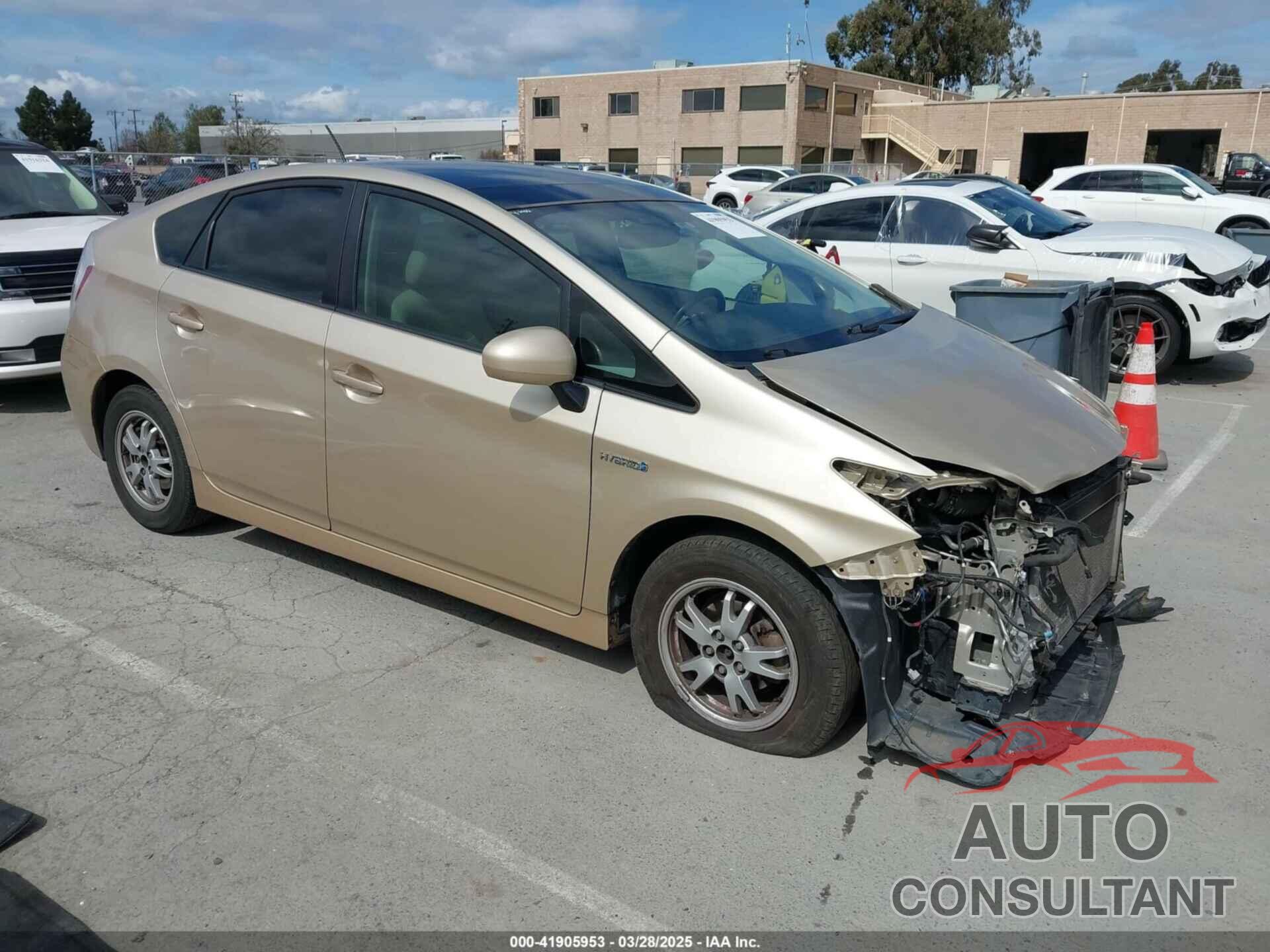 TOYOTA PRIUS 2010 - JTDKN3DU1A0131920