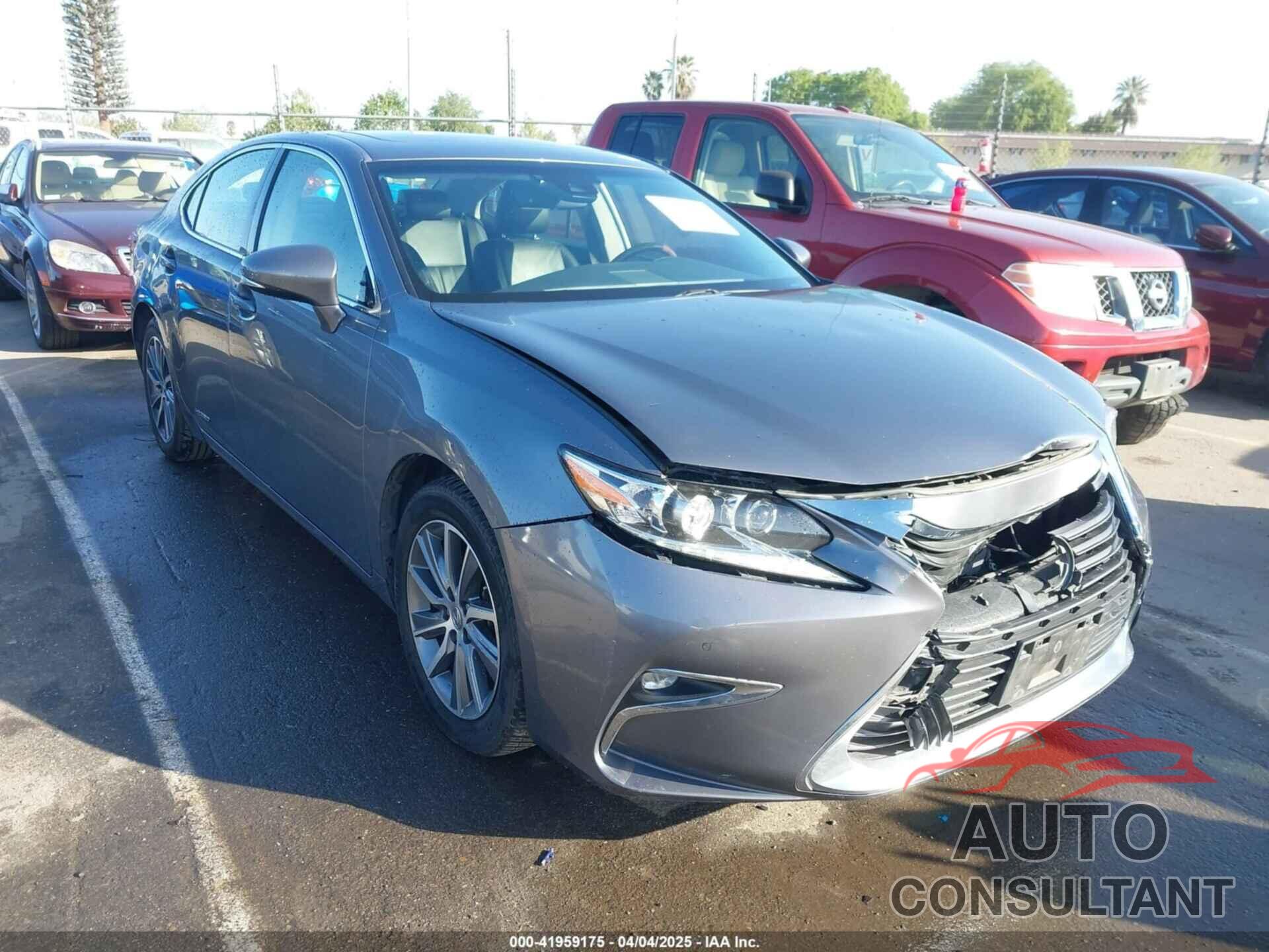 LEXUS ES 300H 2016 - JTHBW1GG6G2108510