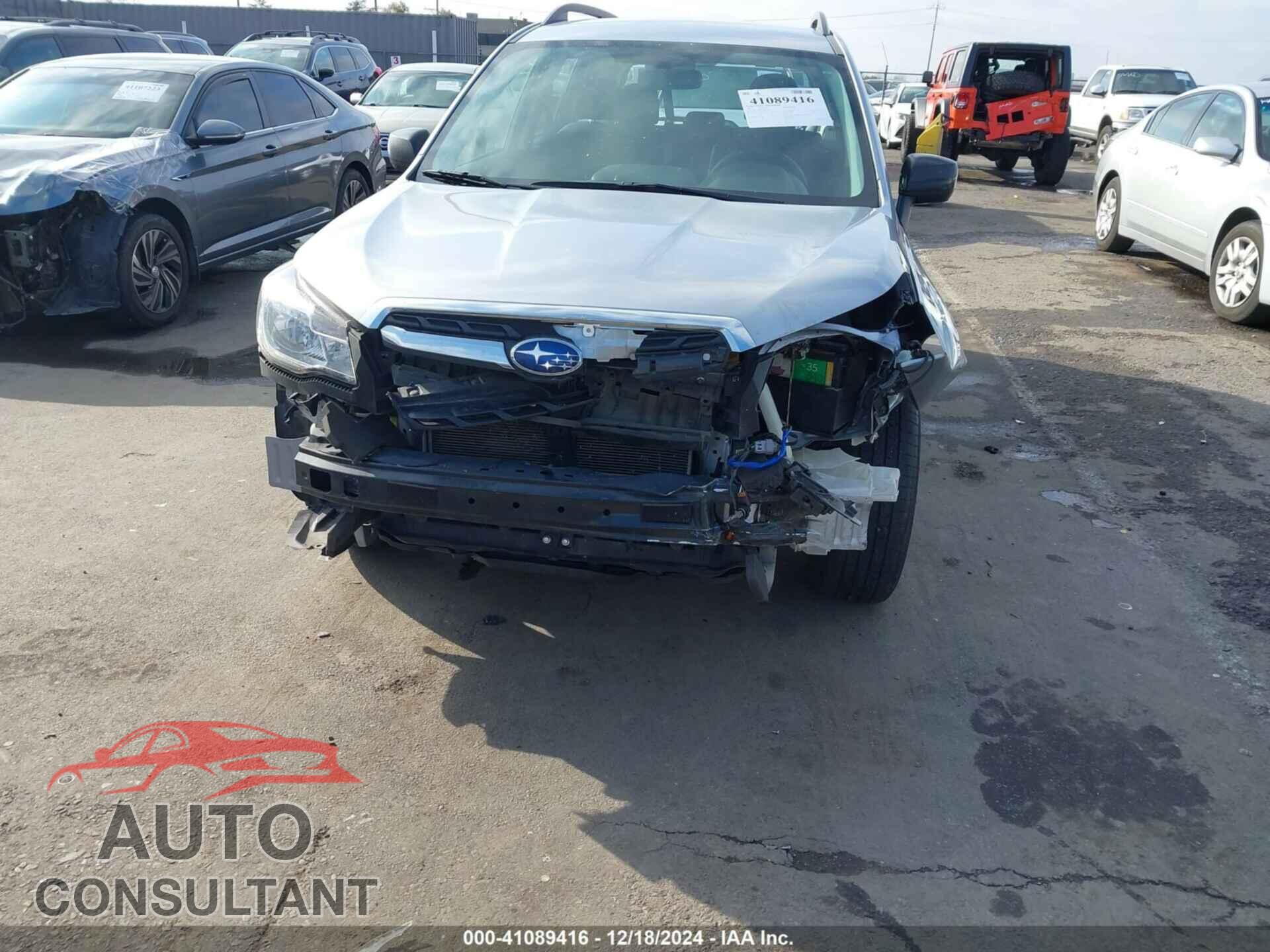 SUBARU FORESTER 2017 - JF2SJABC0HH487489