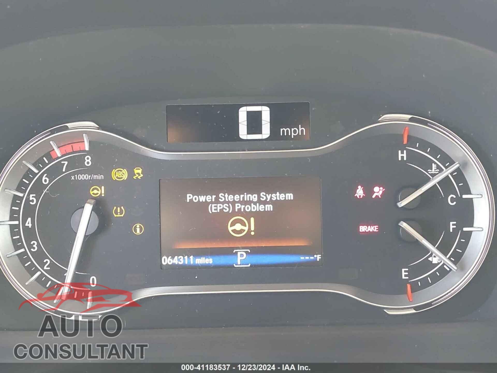 HONDA PILOT 2017 - 5FNYF6H59HB001228