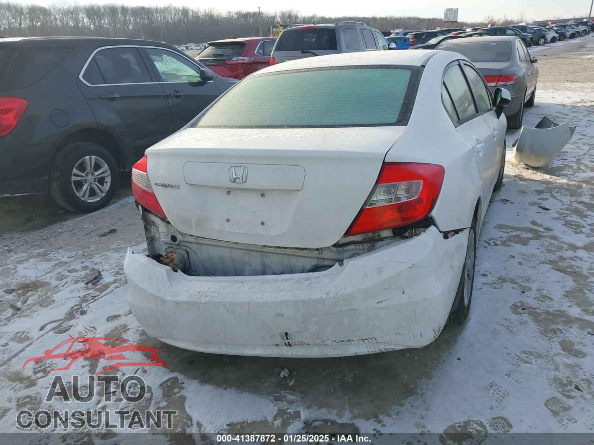 HONDA CIVIC 2012 - 2HGFB2F57CH563745