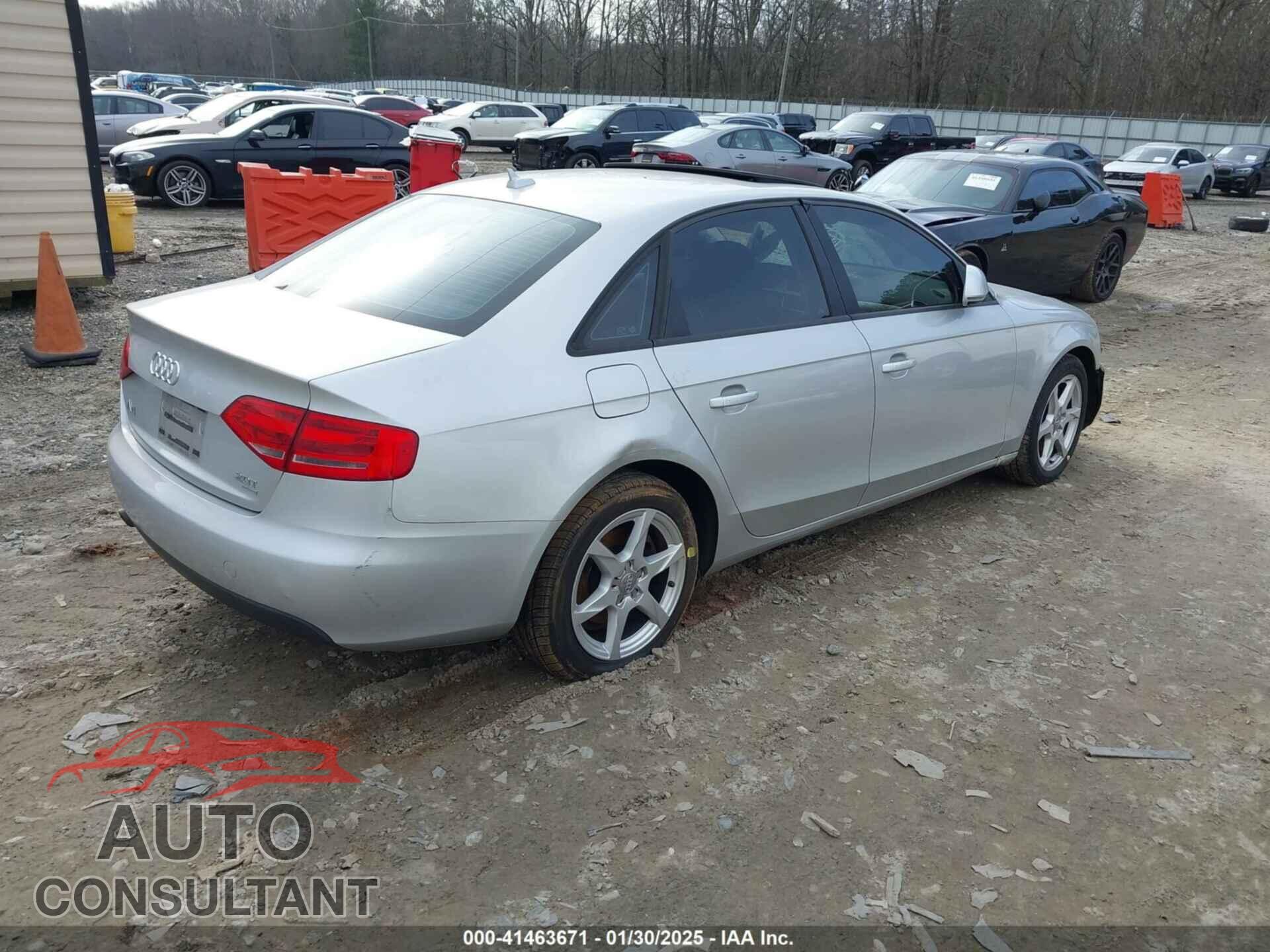 AUDI A4 2009 - WAULF78K39N009282
