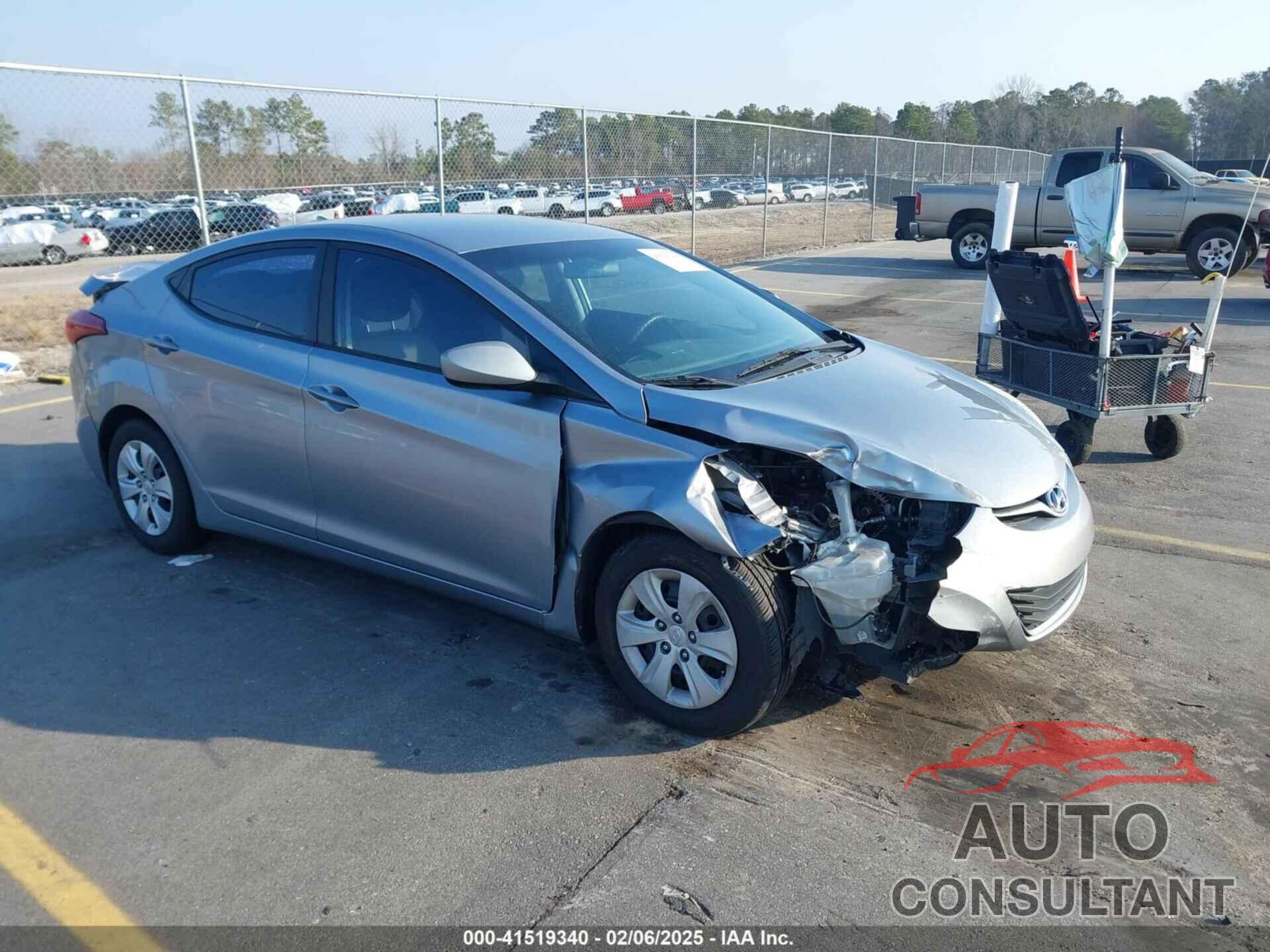 HYUNDAI ELANTRA 2016 - 5NPDH4AE6GH745683