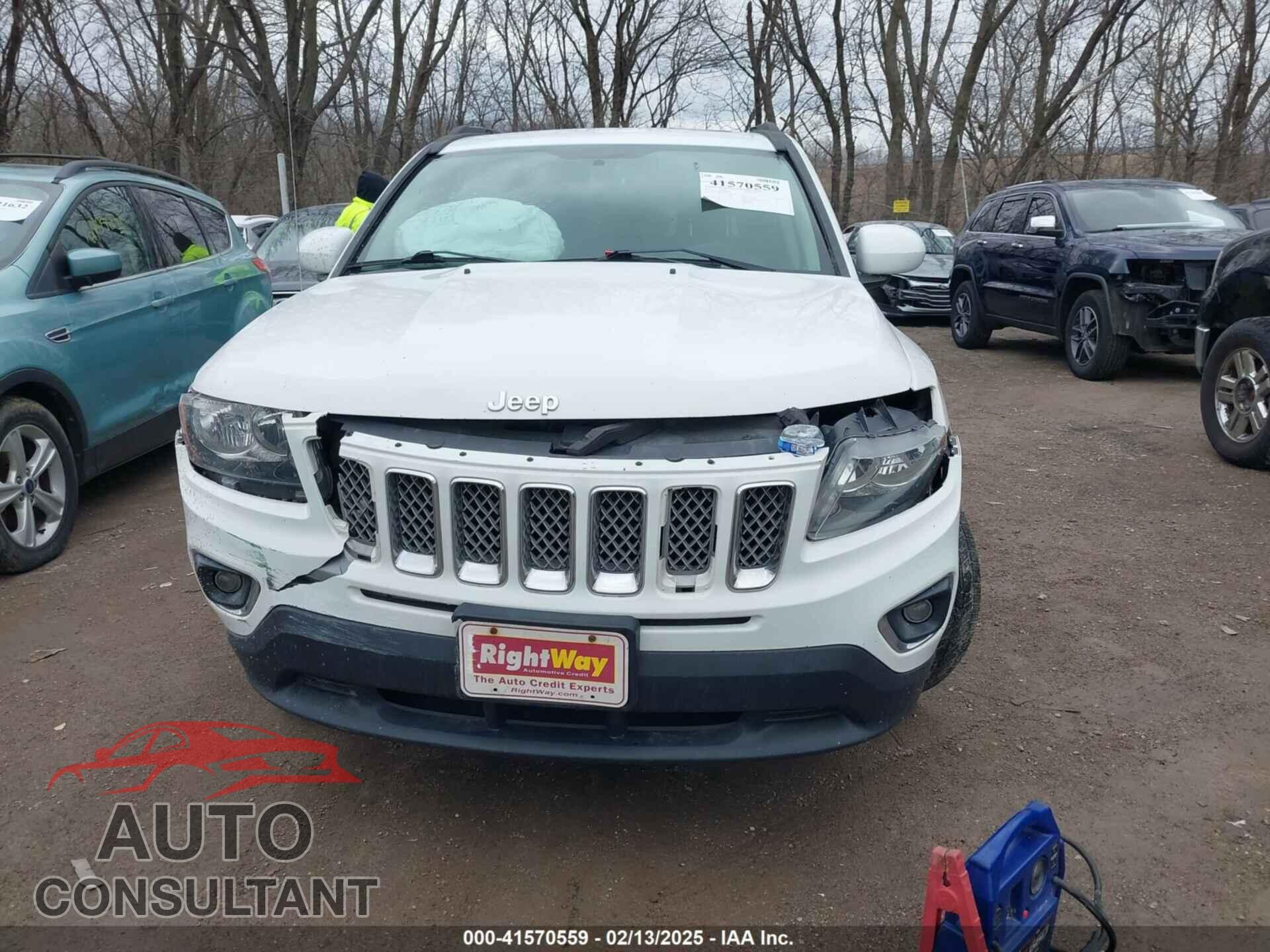 JEEP COMPASS 2017 - 1C4NJDEB7HD109807