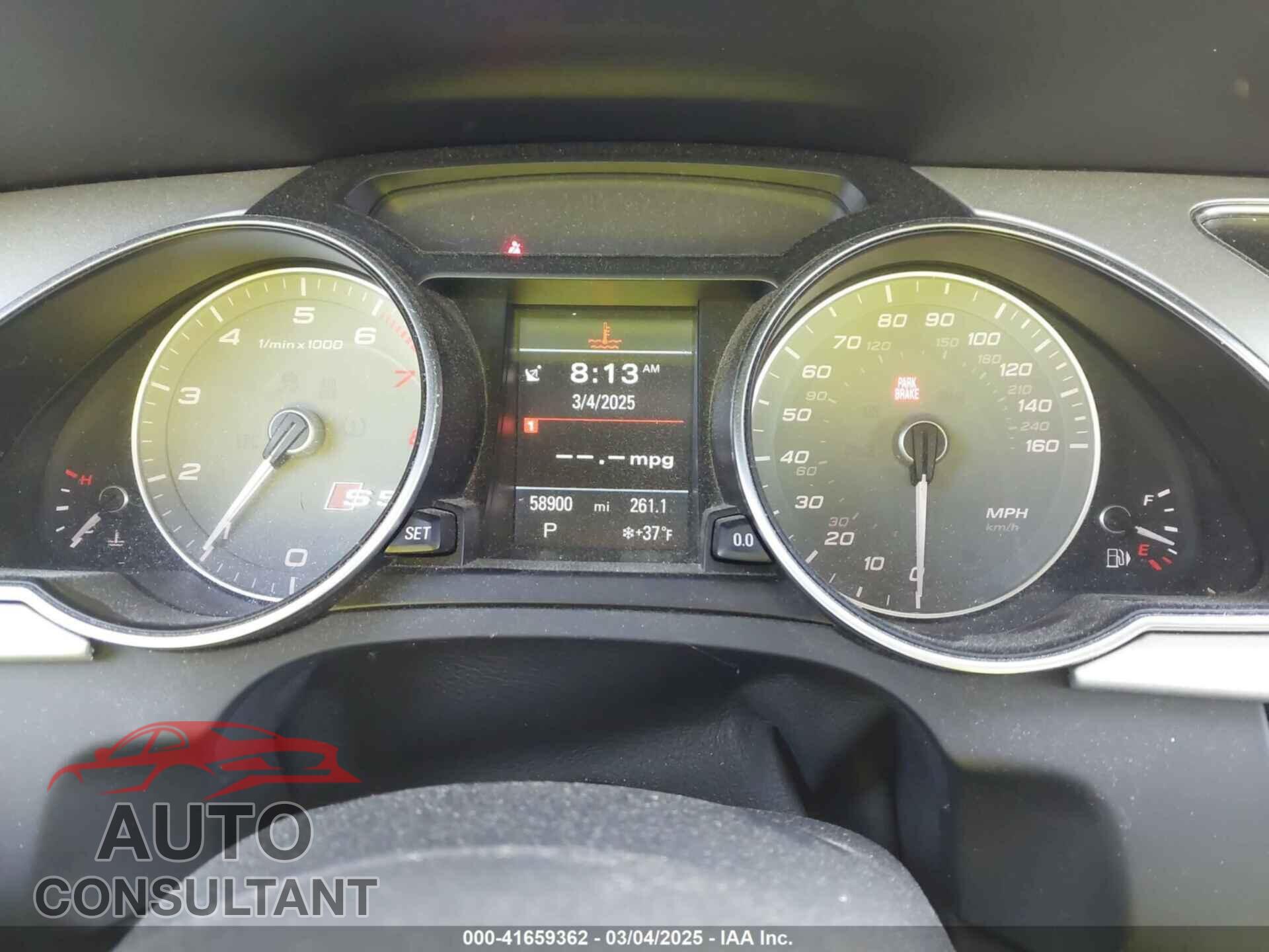 AUDI S5 2015 - WAUCGAFH7FN011503