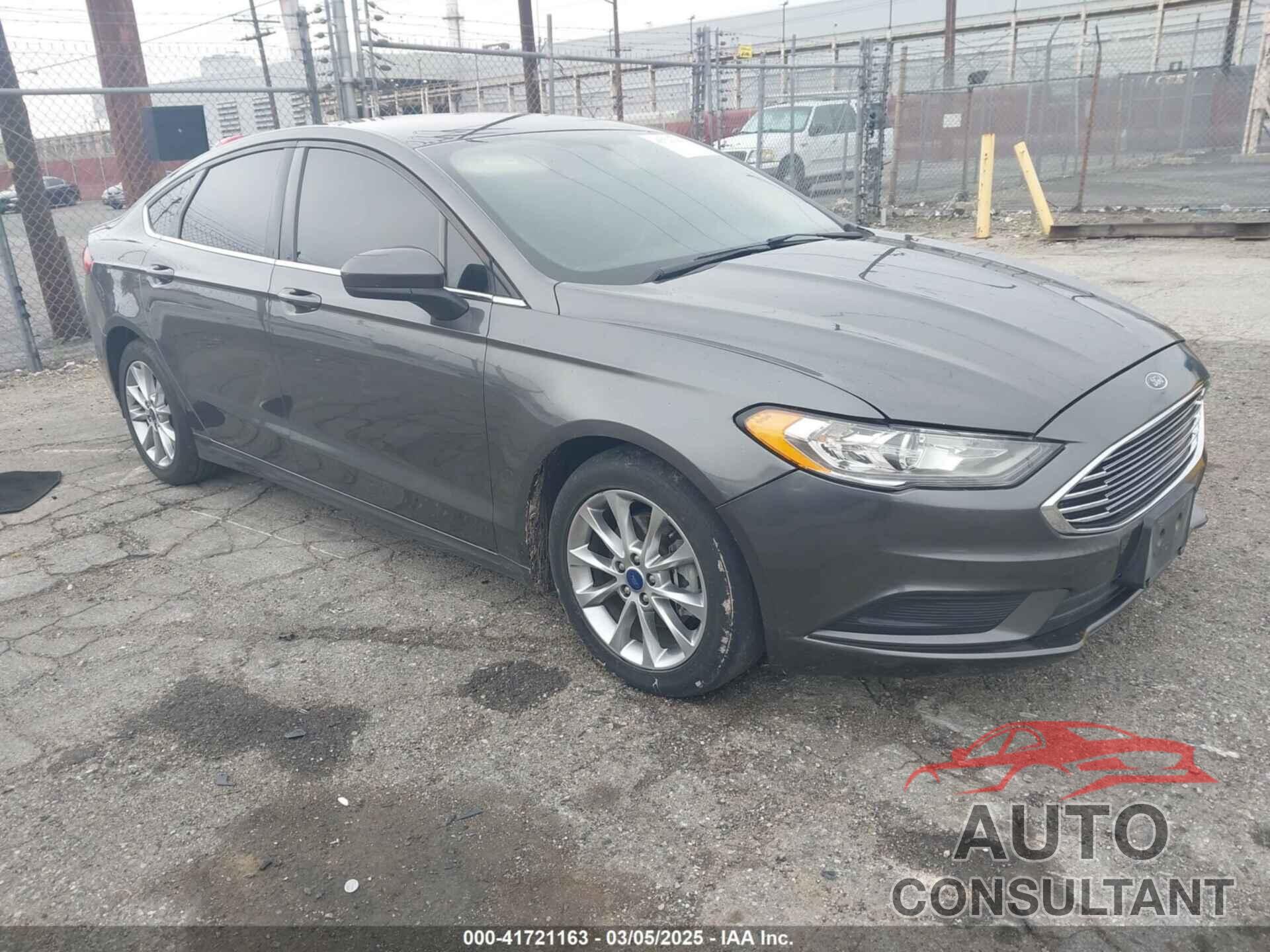 FORD FUSION 2017 - 3FA6P0H75HR242520