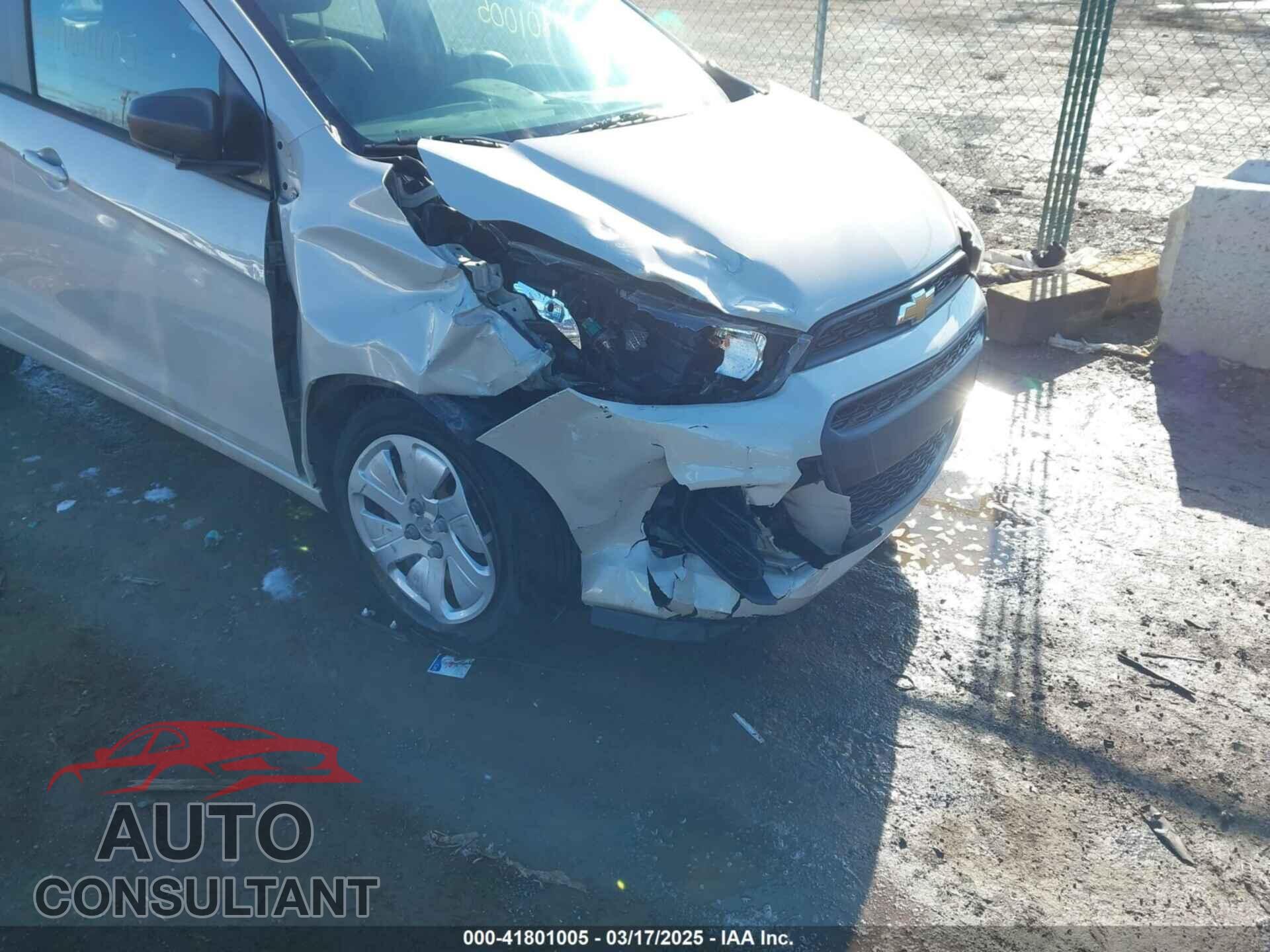 CHEVROLET SPARK 2017 - KL8CB6SA1HC732530