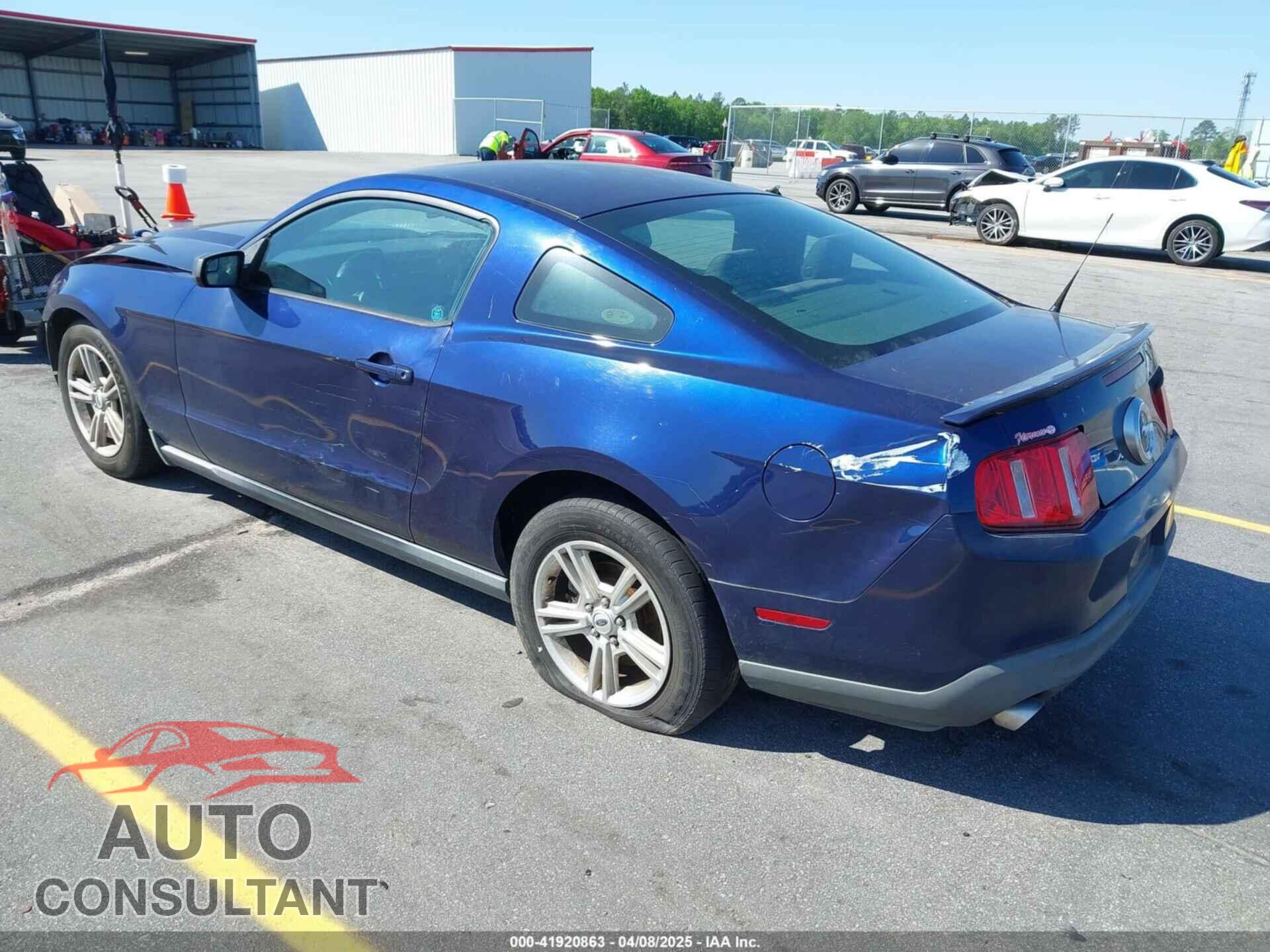 FORD MUSTANG 2012 - 1ZVBP8AM5C5244459
