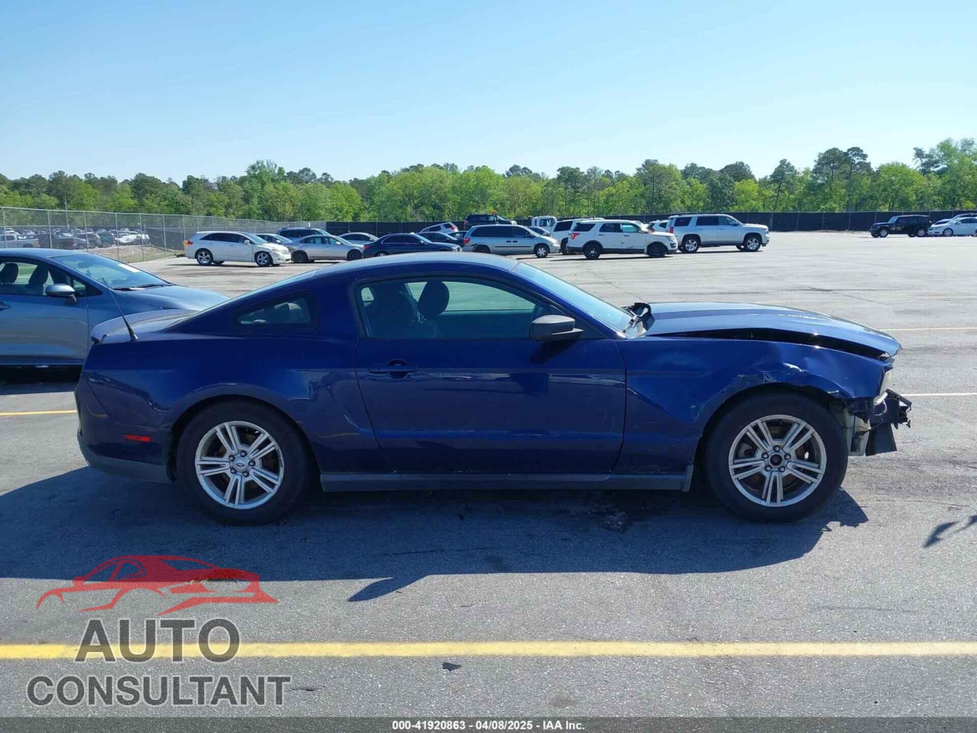 FORD MUSTANG 2012 - 1ZVBP8AM5C5244459