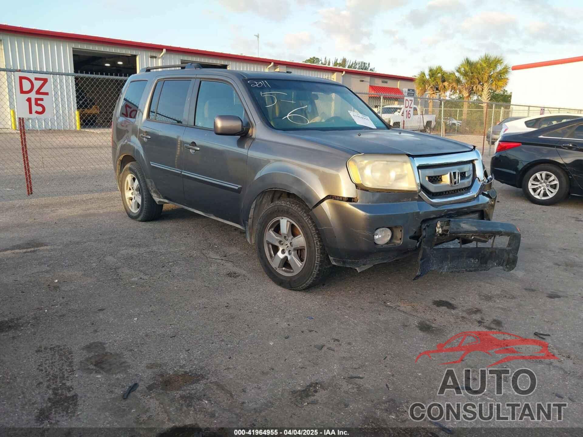 HONDA PILOT 2011 - 5FNYF3H42BB049926